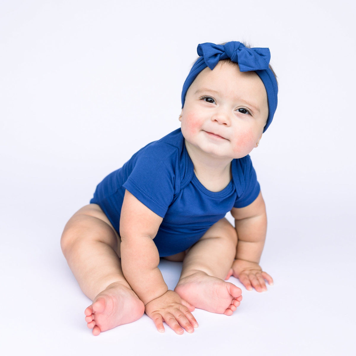 Kyte Baby Baby Bows Bow in Royal