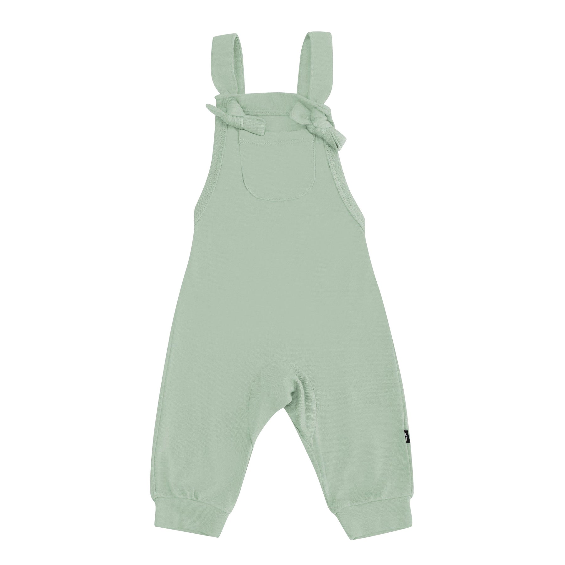 Kyte Baby Baby Overall Bamboo Jersey Overall in Thyme