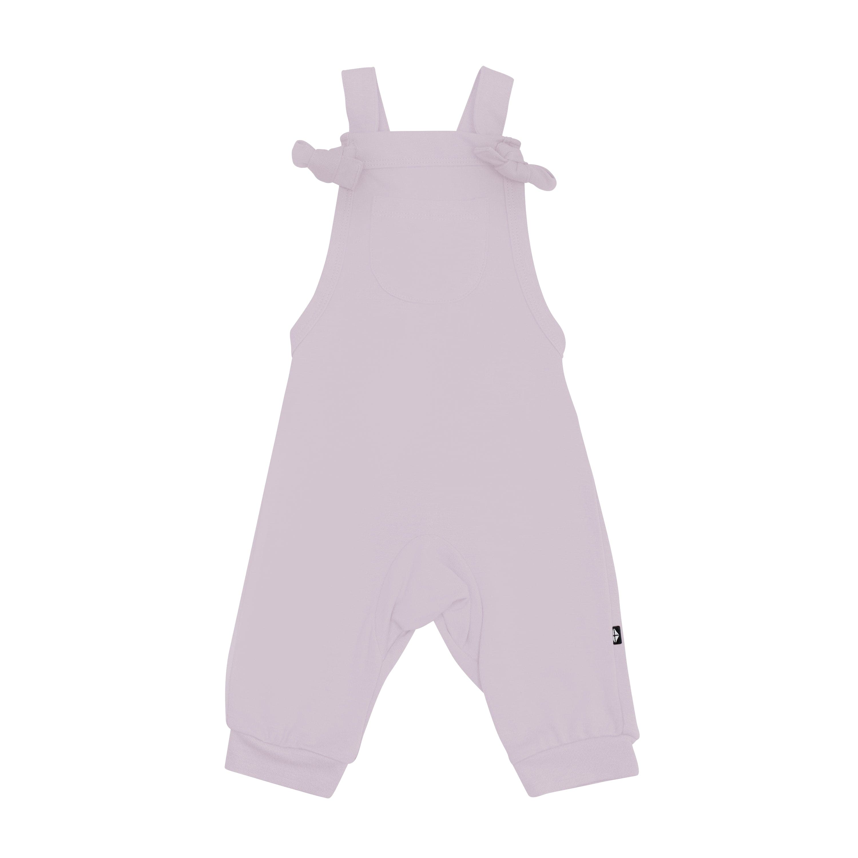 Kyte Baby Baby Overall Bamboo Jersey Overall in Wisteria