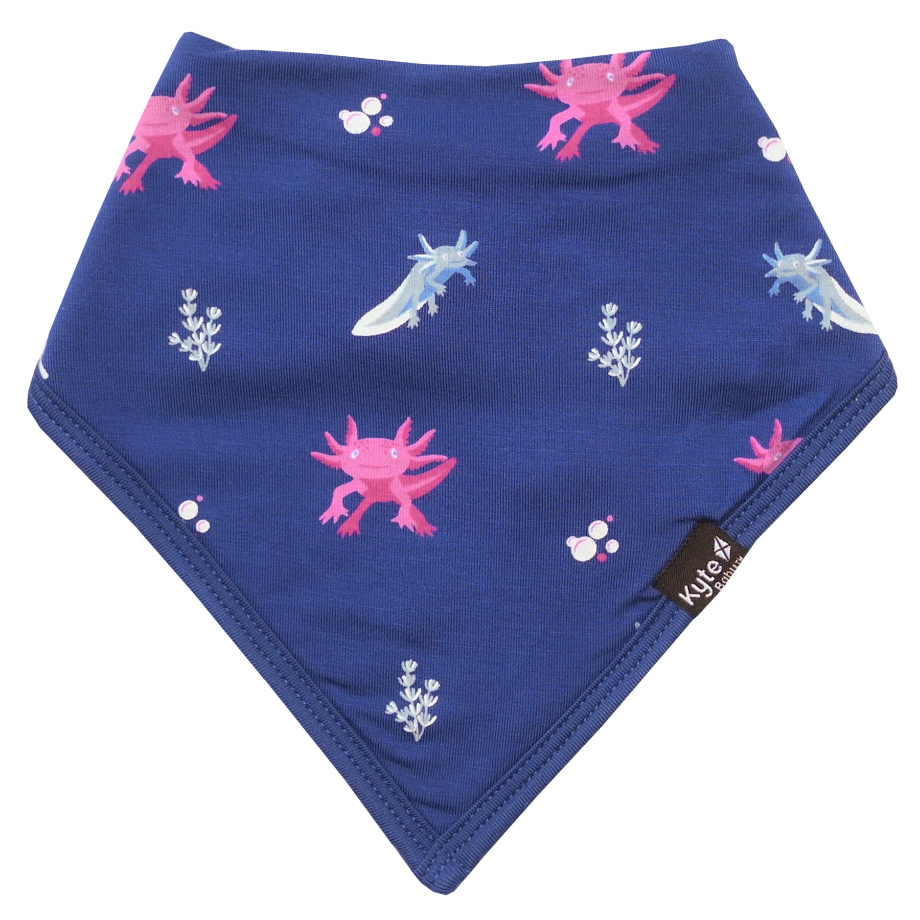 Kyte Baby Bib Axolotl Bib in Axolotl
