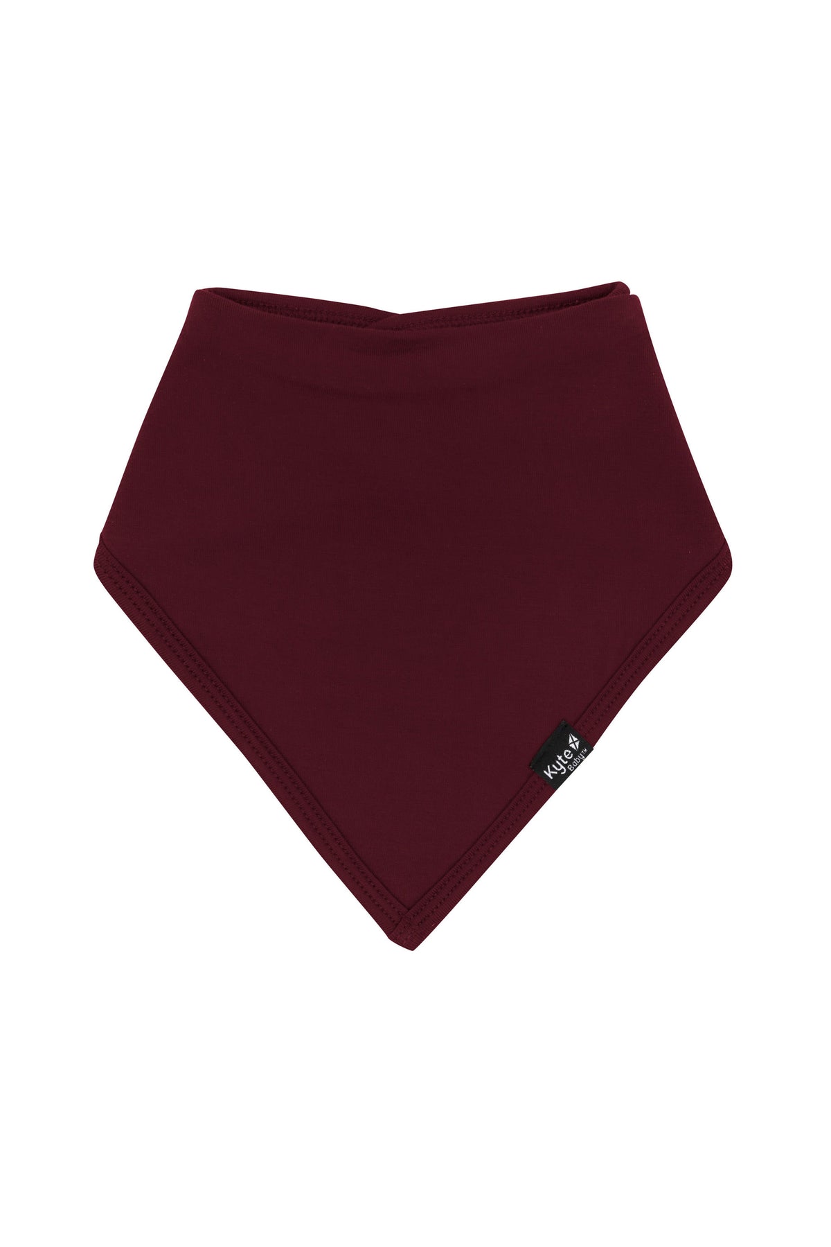Kyte Baby Bib Burgundy Bib in Burgundy