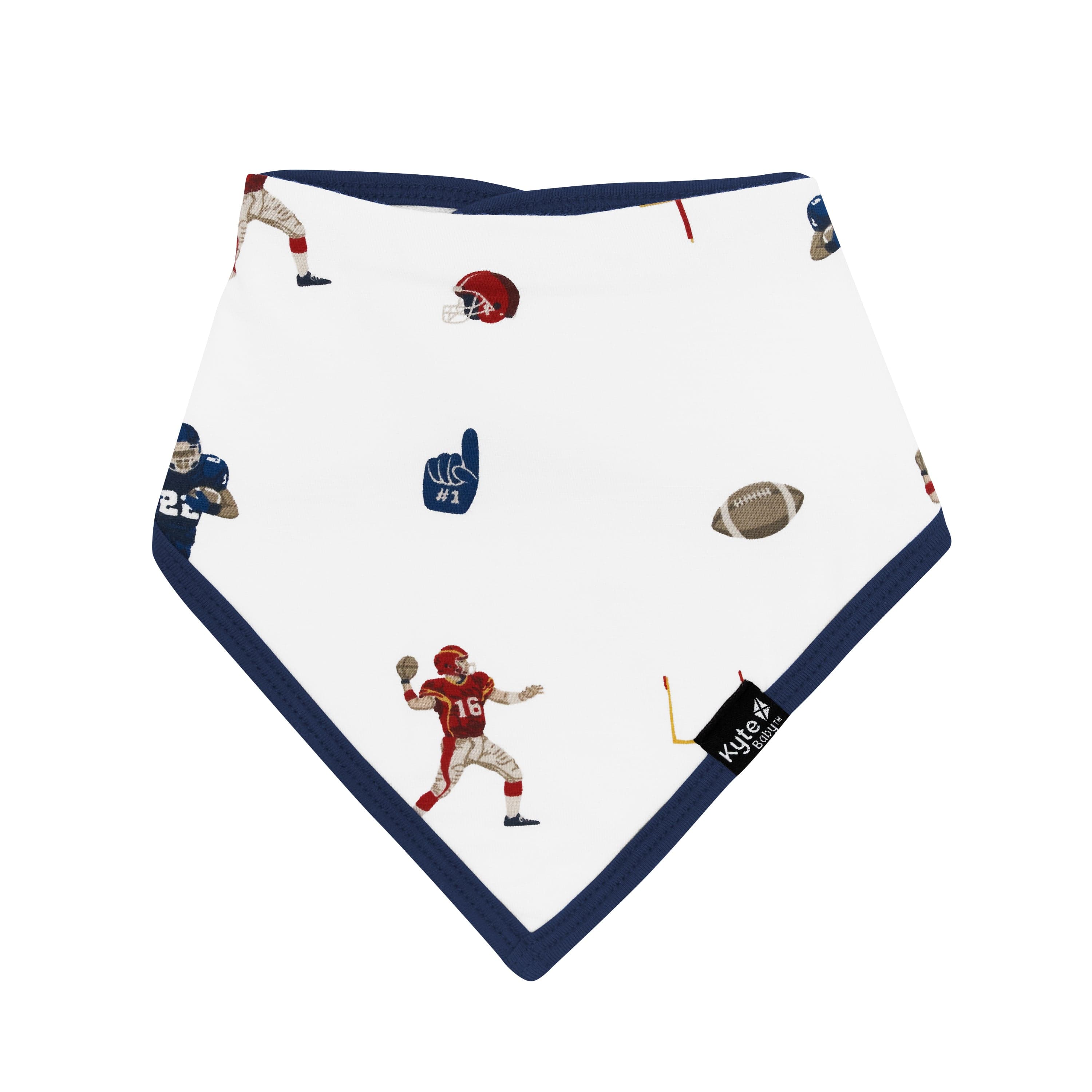 Kyte Baby Bib Football Bib in Football