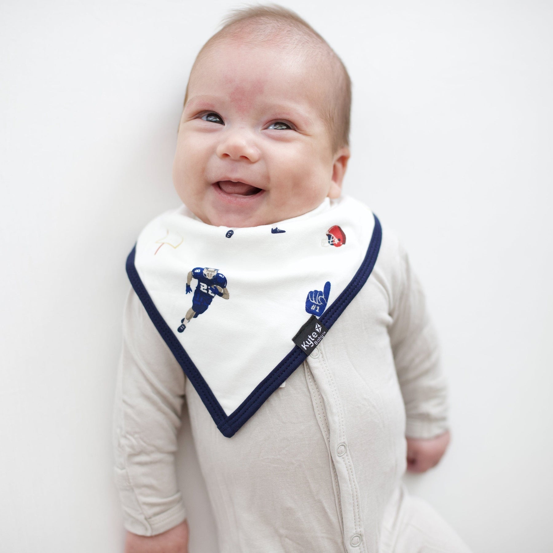 Kyte Baby Bib Football Bib in Football