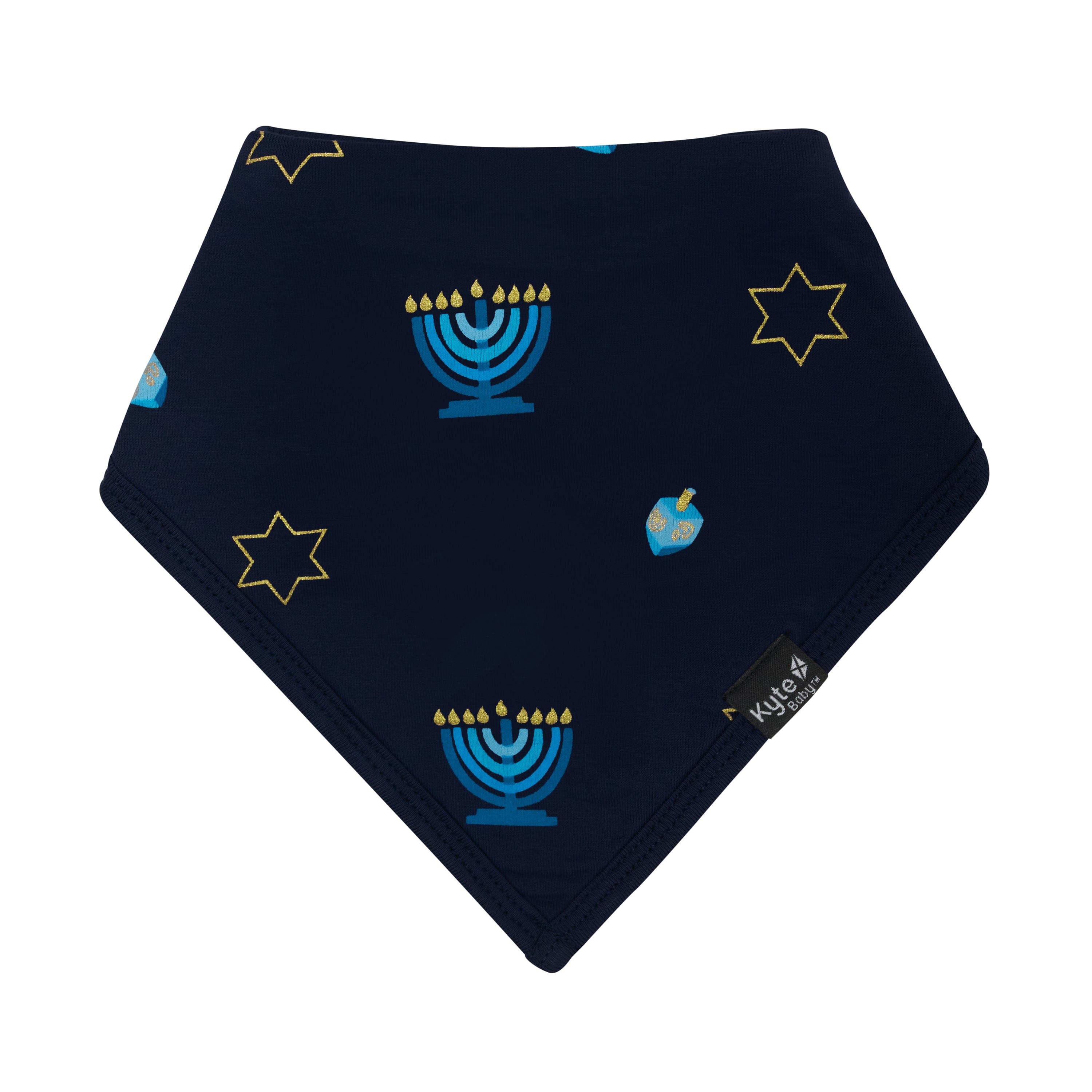 Kyte Baby Bib Hanukkah Bib in Hanukkah