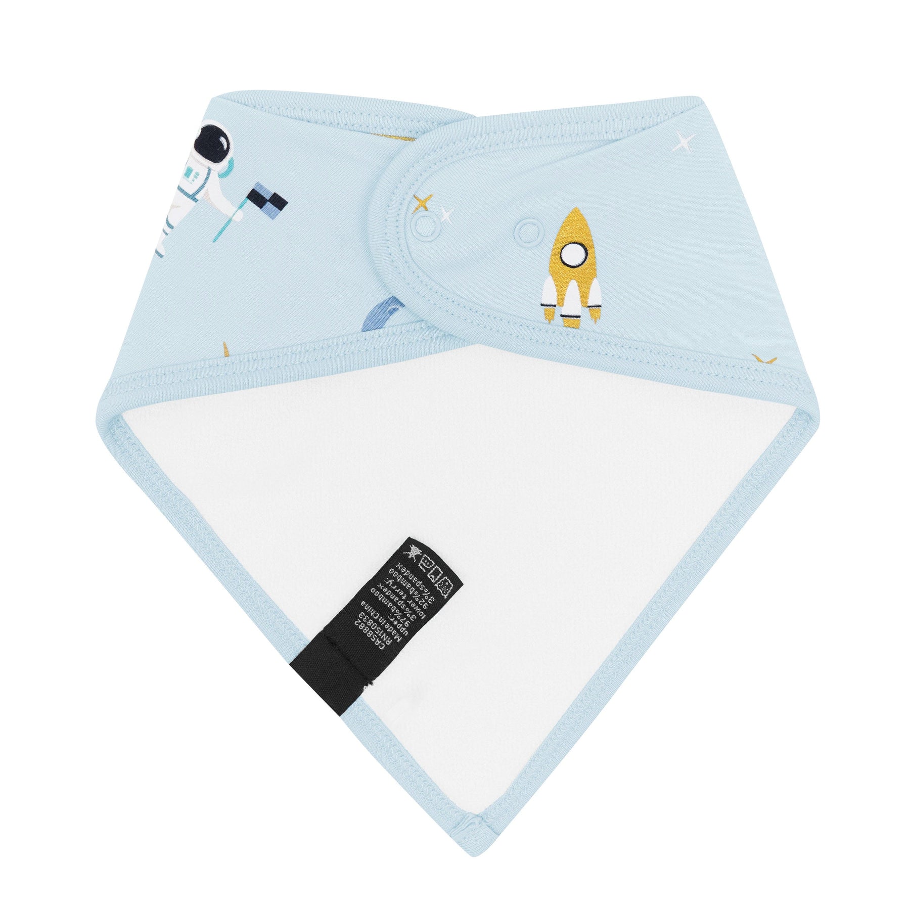 Kyte Baby Bib Ice Space Bib in Ice Space