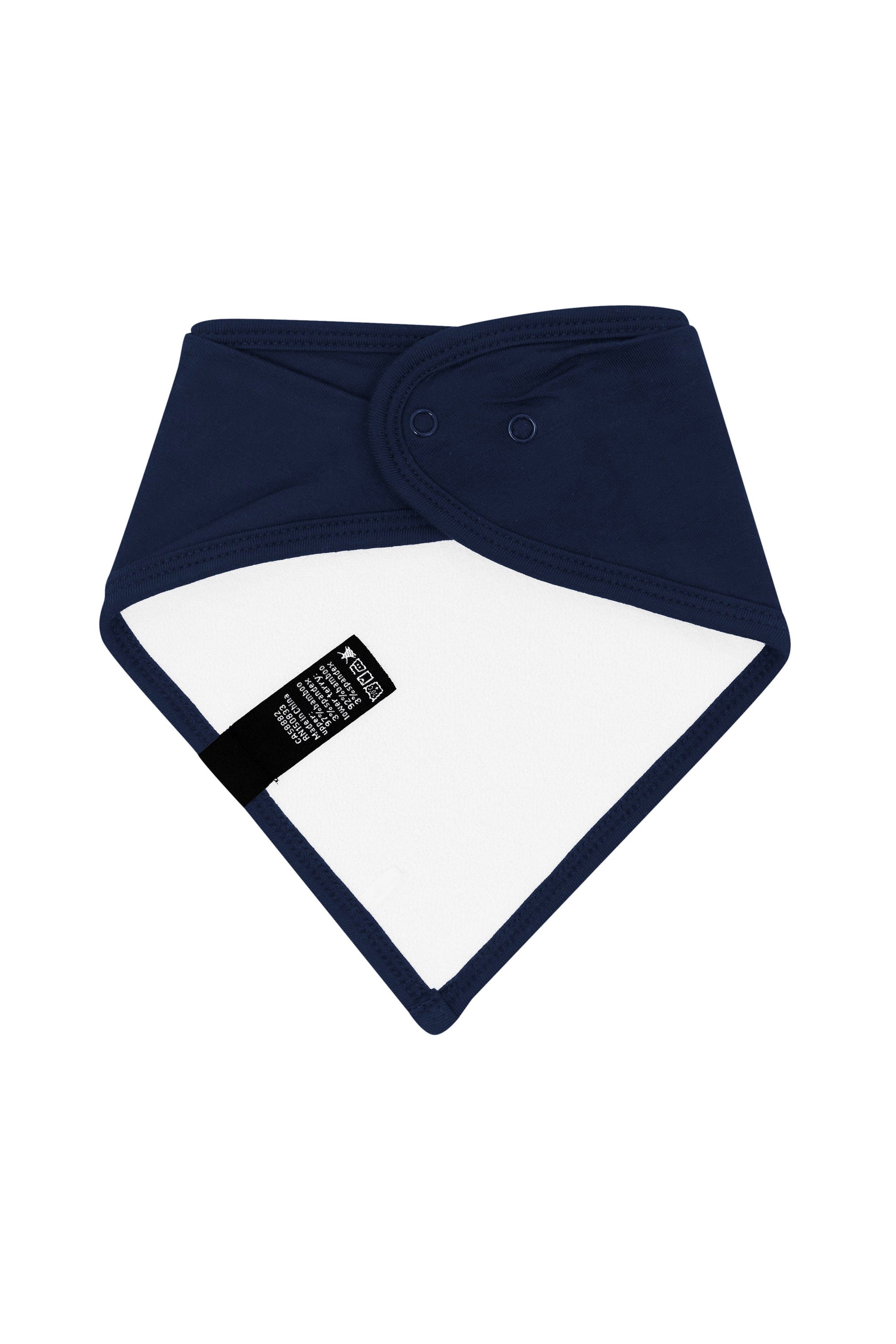 Terry Side of the Bib in Navy