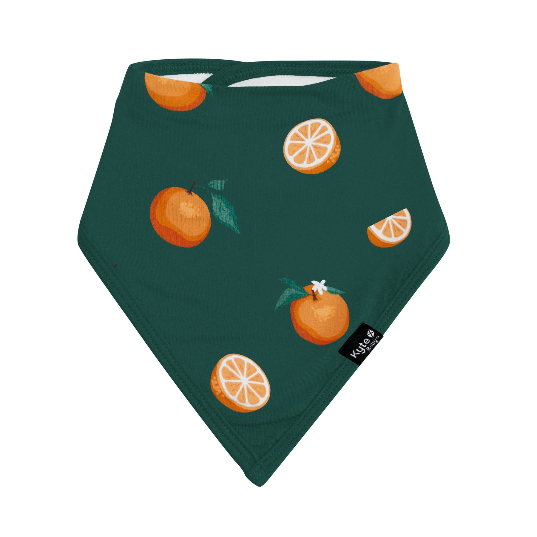 Kyte Baby Bib Orange Bib in Orange