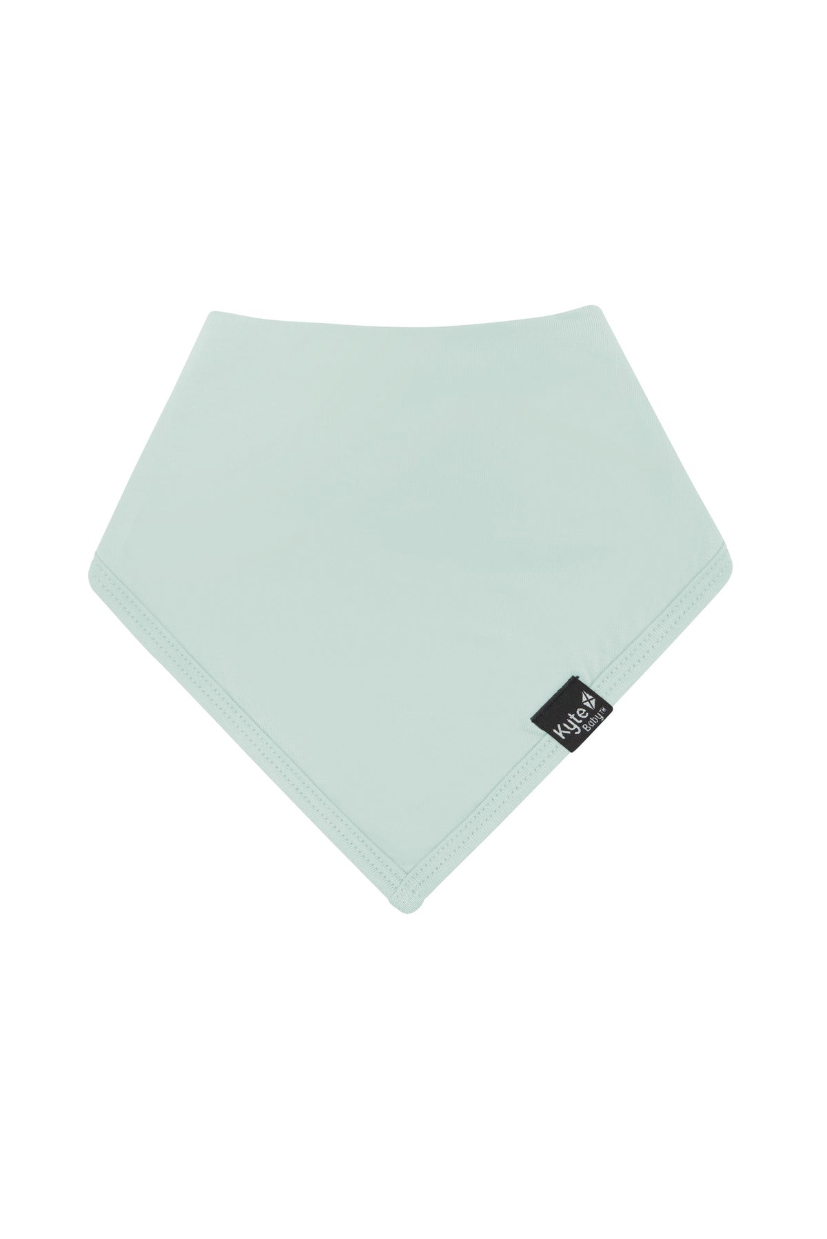 Flat lay of Kyte Baby Bib in Sage