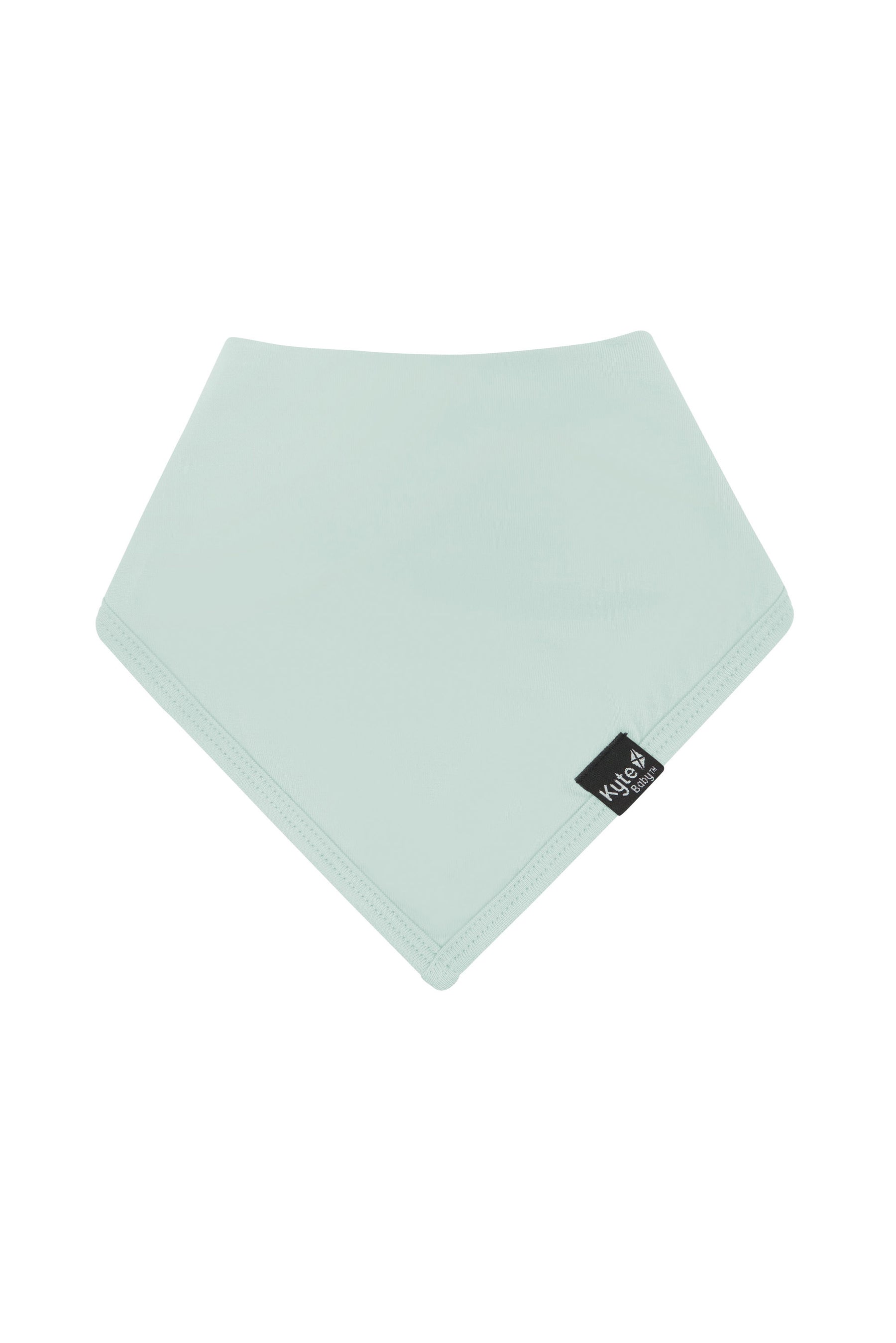 Flat lay of Kyte Baby Bib in Sage