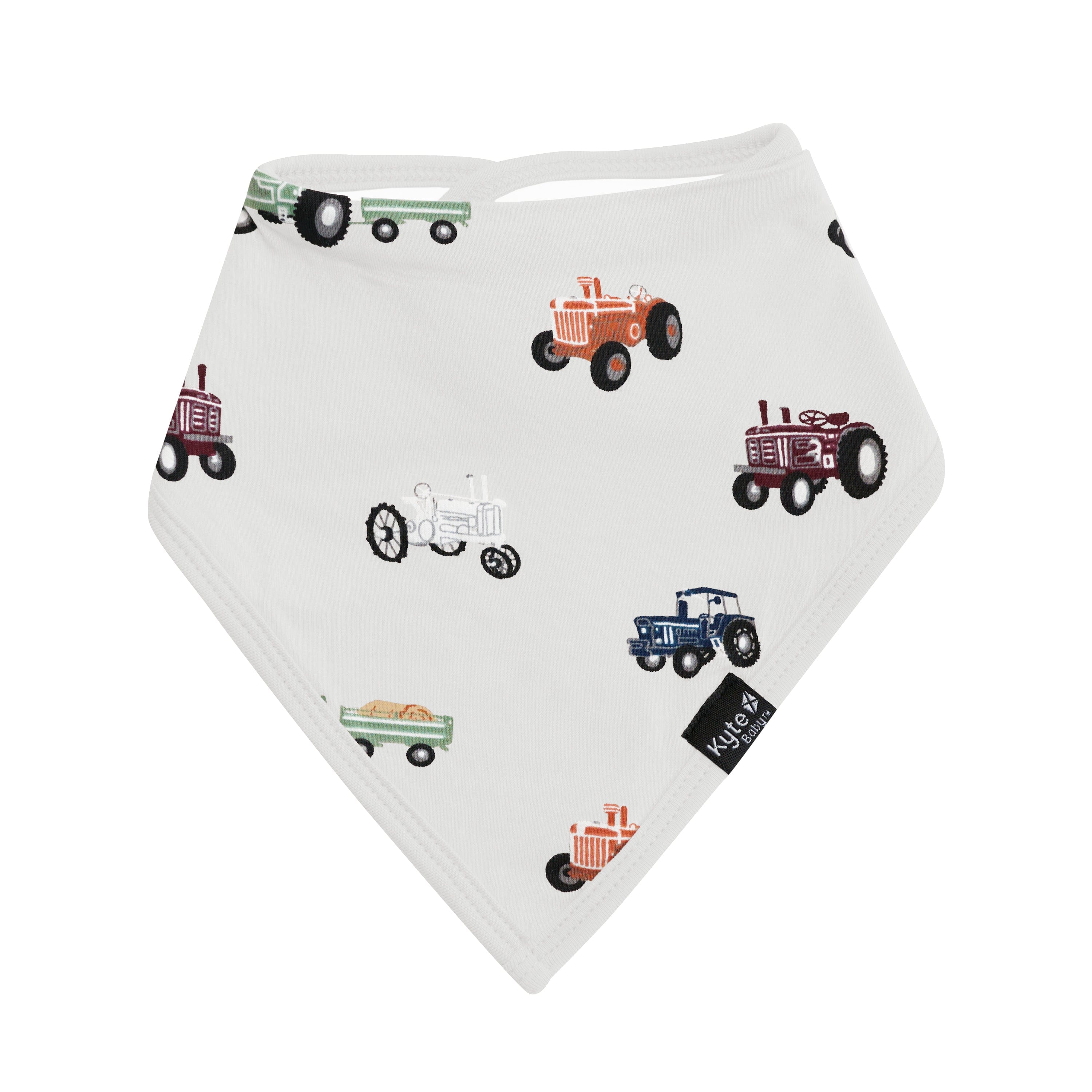 Kyte Baby Bib Tractor Bib in Tractor