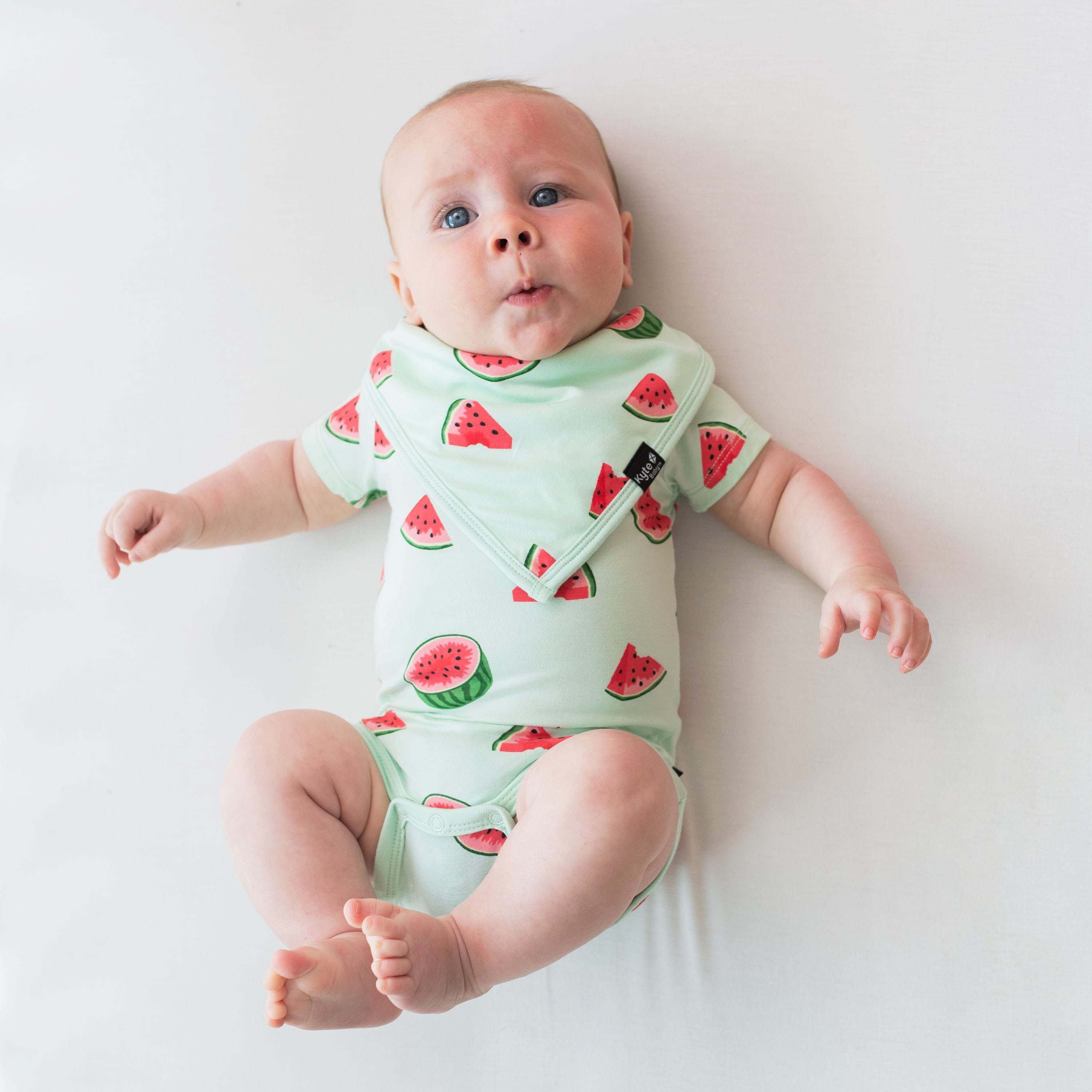 Kyte Baby Bib Watermelon Bib in Watermelon