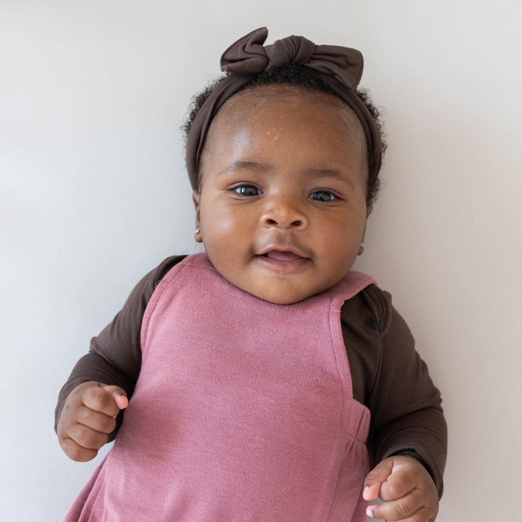 Kyte Baby Bubble Overall Bamboo Jersey Bubble Overall in Dusty Rose