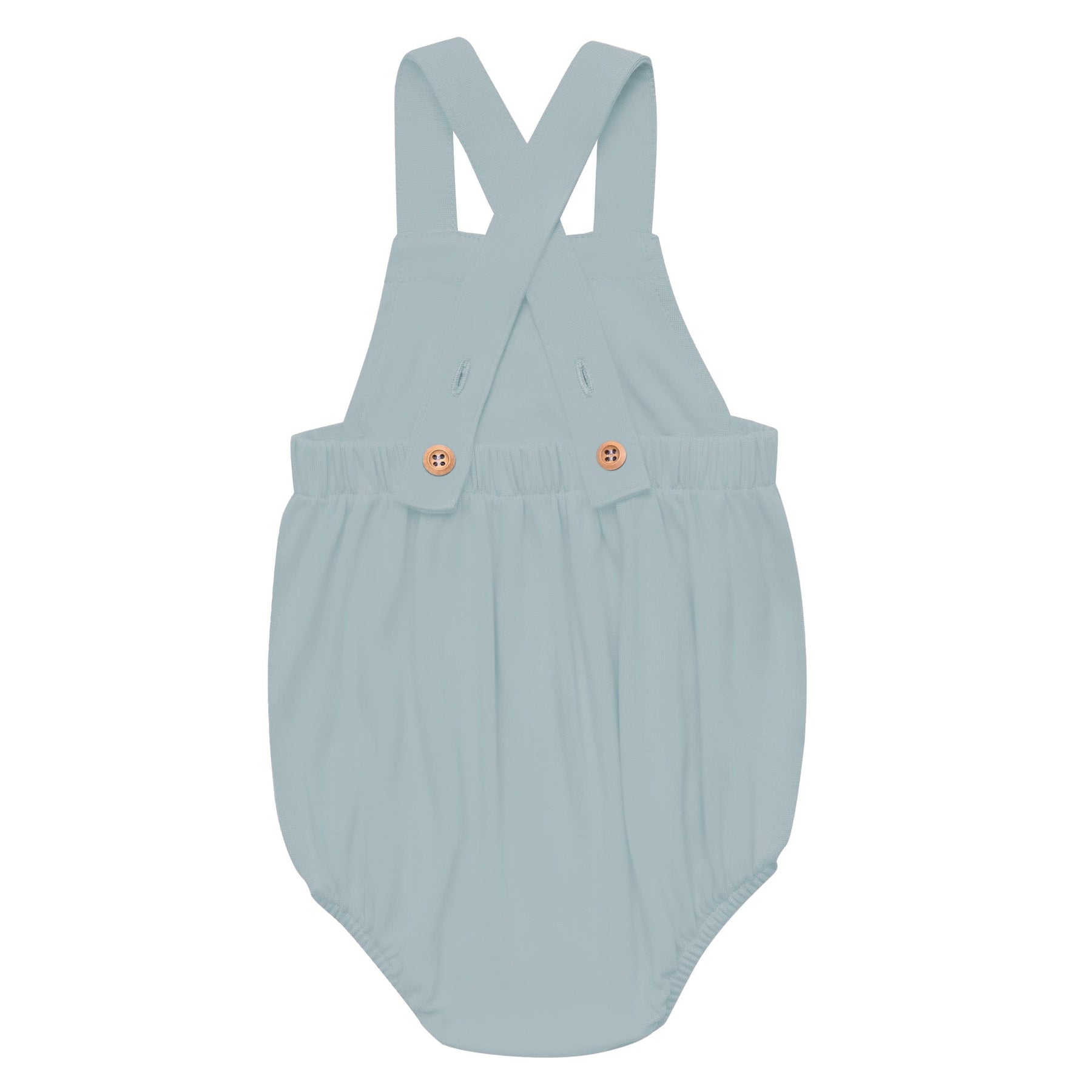 Kyte Baby Bubble Overall Bamboo Jersey Bubble Overall in Glacier