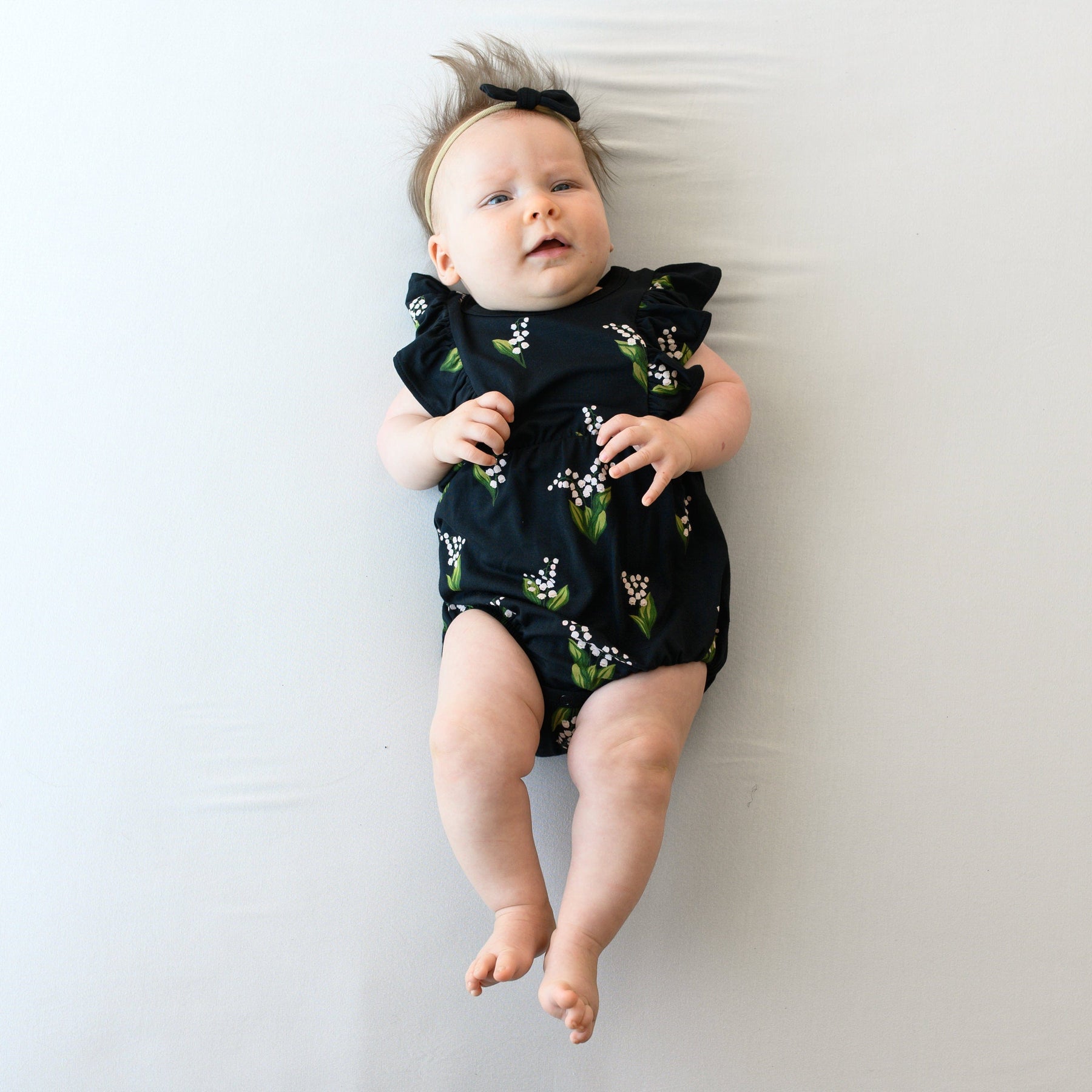 Kyte Baby Bubble Romper Bubble Romper in Midnight Lily