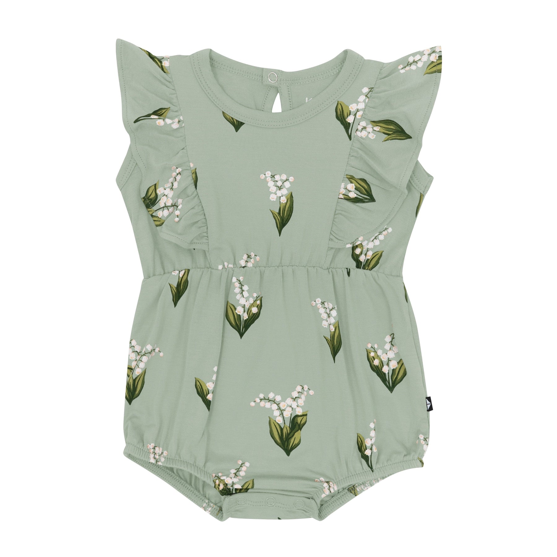 Kyte Baby Bubble Romper Bubble Romper in Thyme Lily