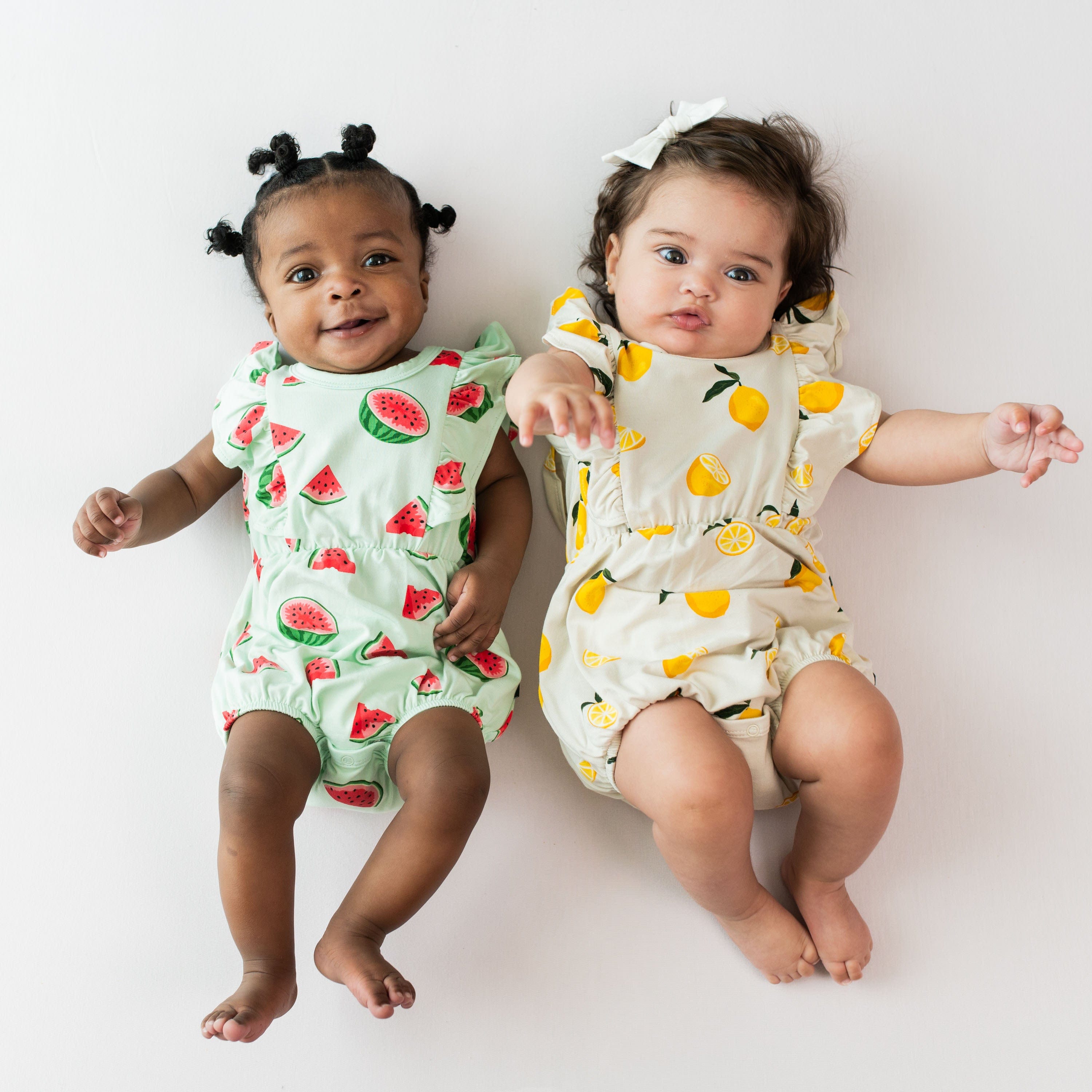 Bubble Romper in Watermelon Watermelon 0 3 months