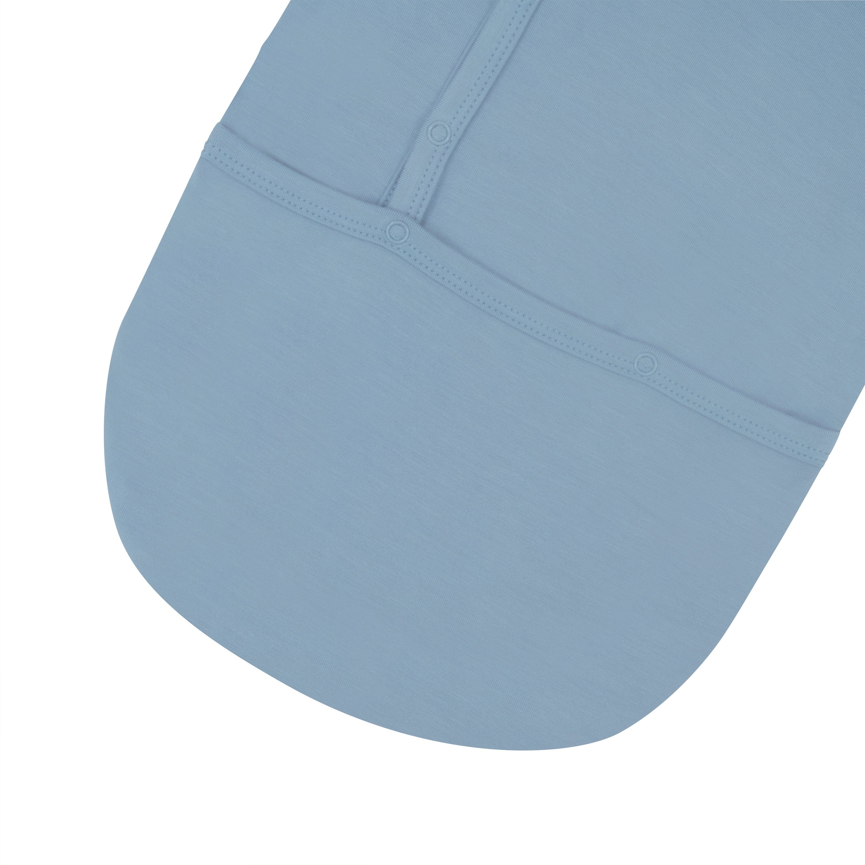 Bottom of Kyte Baby bamboo Bundler in Slate