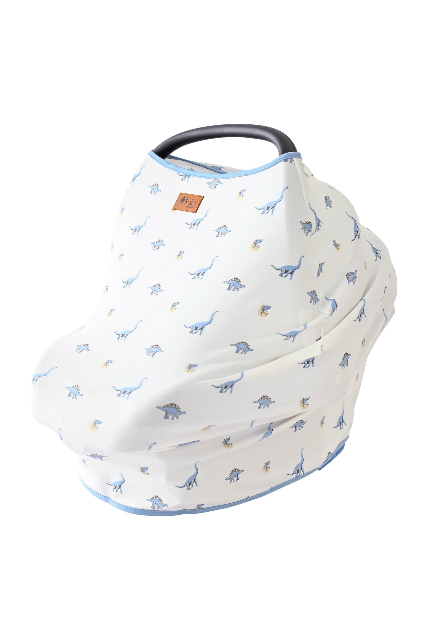 Kyte Baby Car Seat Cover in Jurassic dinosaur print