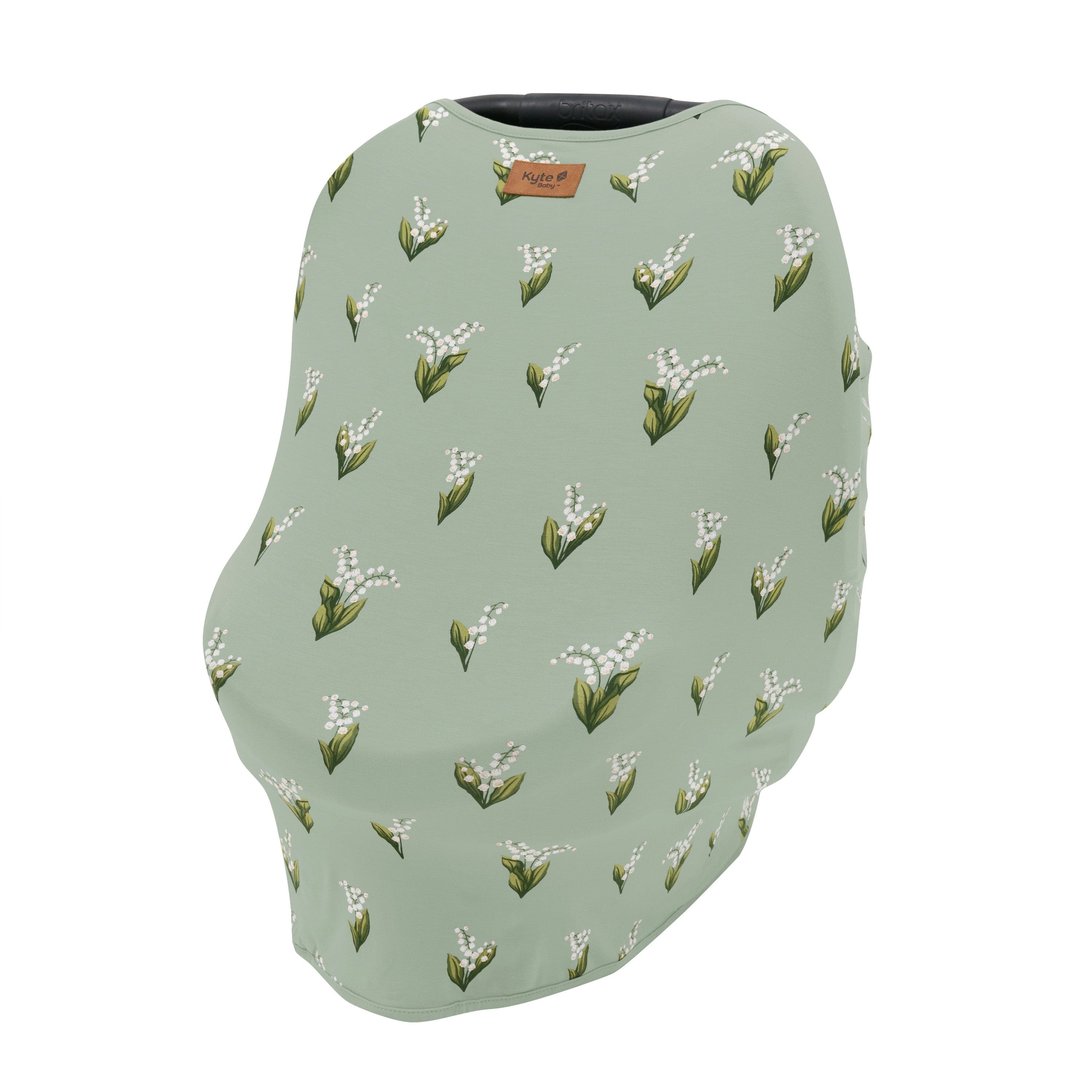 Kyte Baby Carseat Cover Thyme Lily Car Seat Cover in Thyme Lily