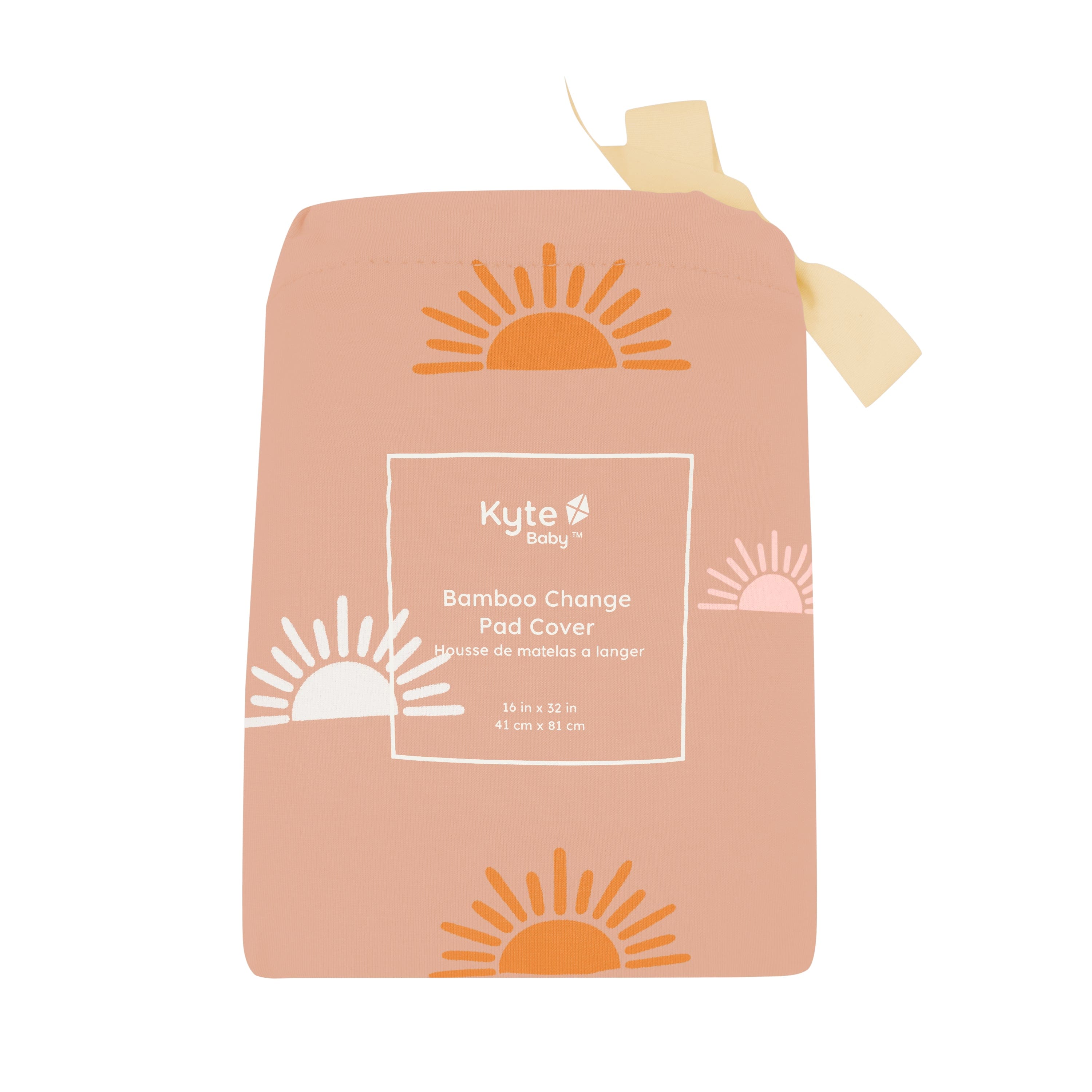 Kyte Baby Change Pad Cover Boho Sun / One Size Change Pad Cover in Boho Sun