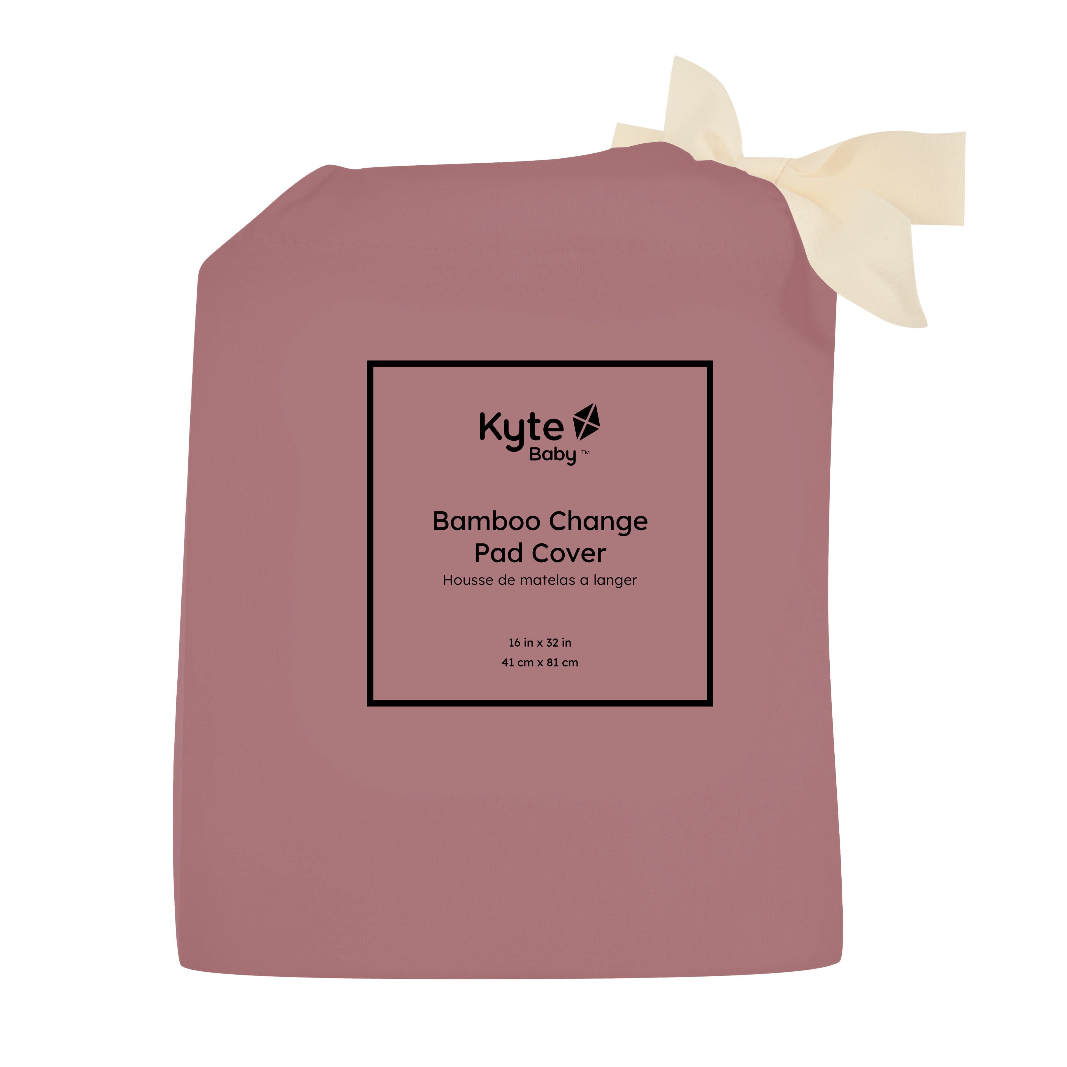 Kyte Baby Change Pad Cover Dusty Rose / One Size Change Pad Cover in Dusty Rose