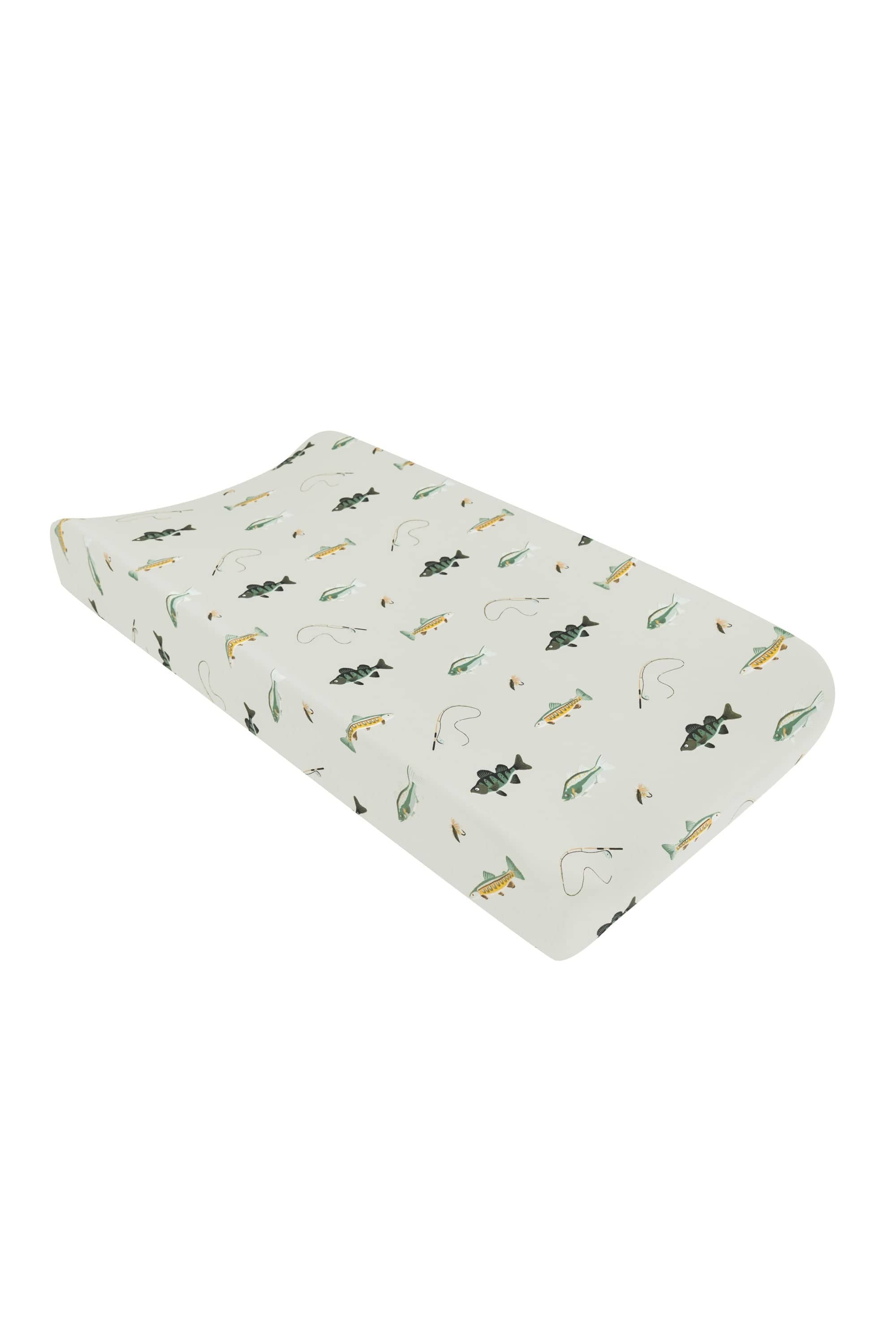Kyte Baby Change Pad Cover Fishing Change Pad Cover in Fishing