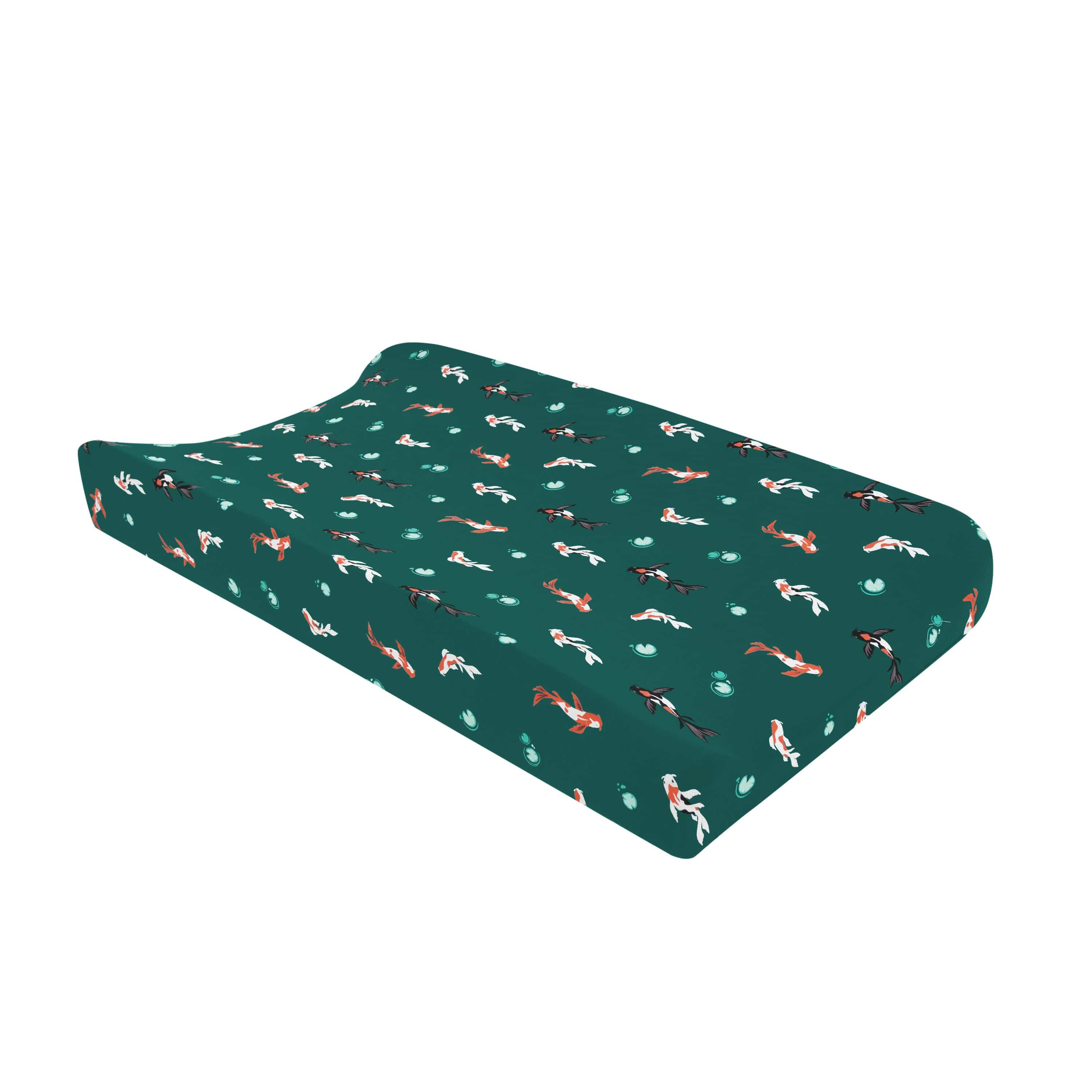 Kyte Baby Change Pad Cover Koi / One Size Change Pad Cover in Koi