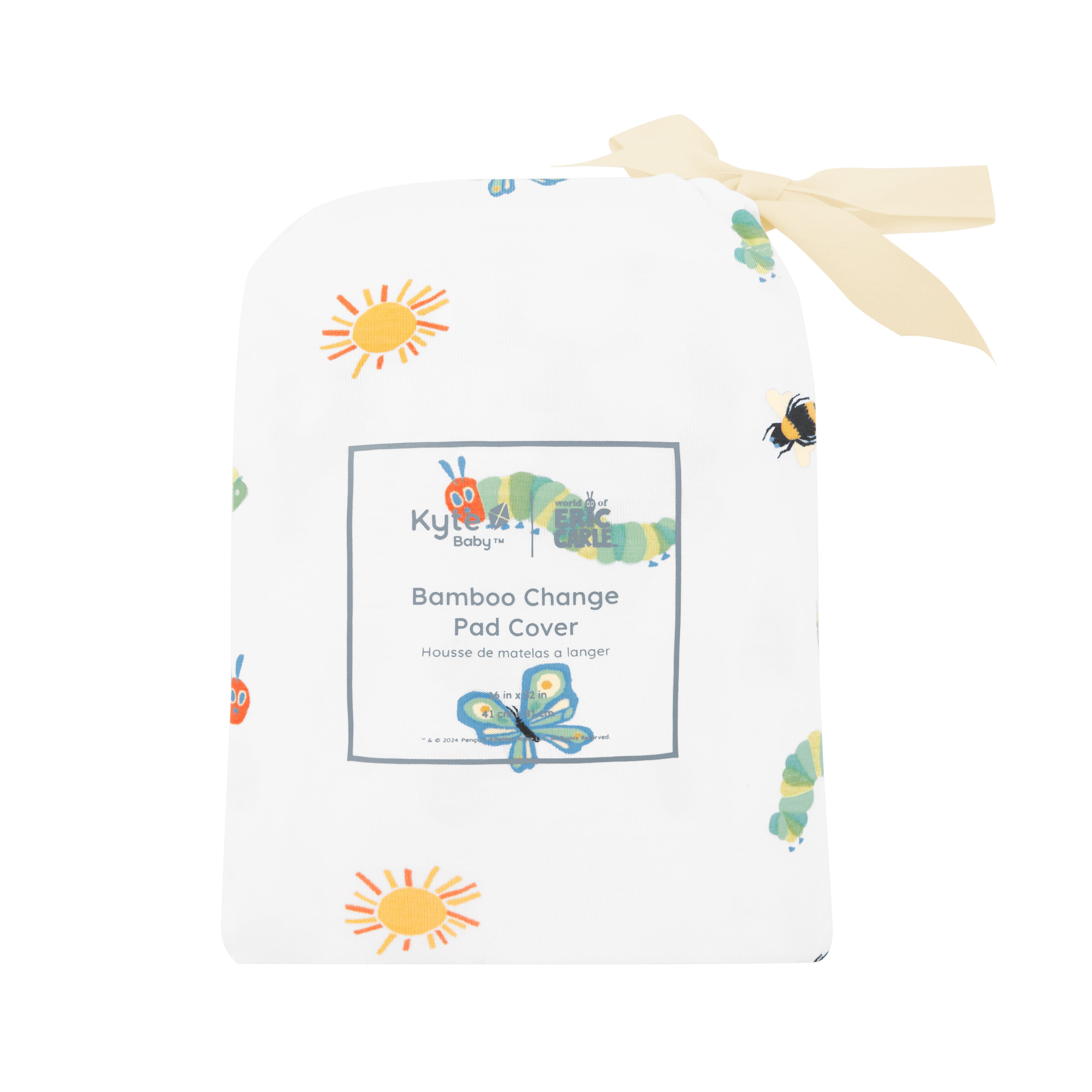 Kyte Baby Change Pad Cover The Very Hungry Caterpillar™ and Friends / One Size Change Pad Cover in The Very Hungry Caterpillar™ and Friends