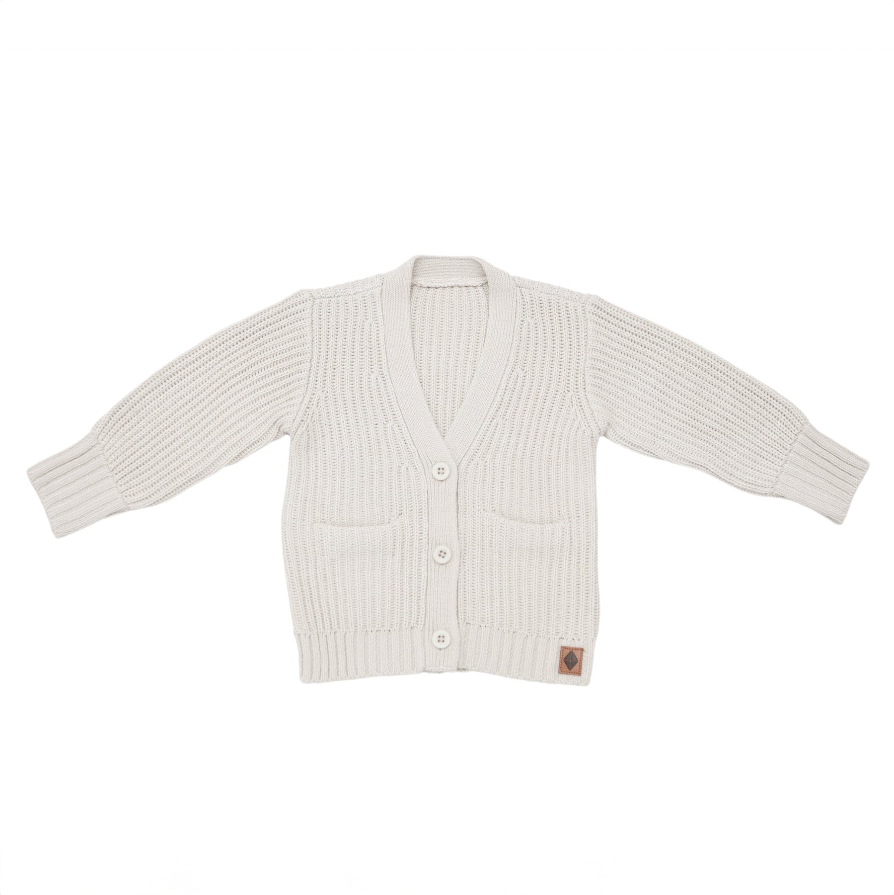 Kyte Baby Chunky Knit Oversized Cardigan Chunky Knit Oversized Cardigan in Oat