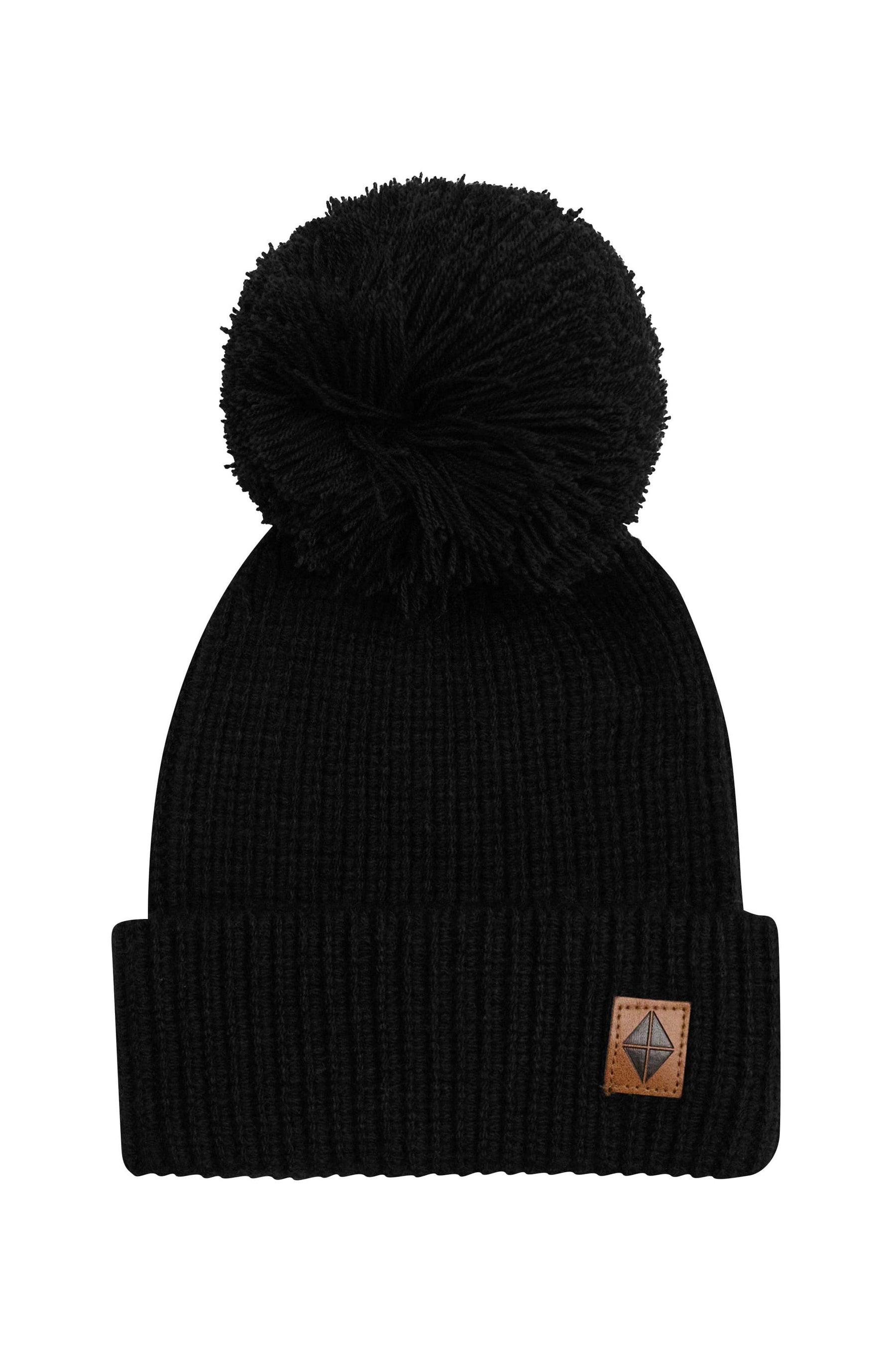 Kyte Baby Chunky Knit Pom Beanie in Midnight