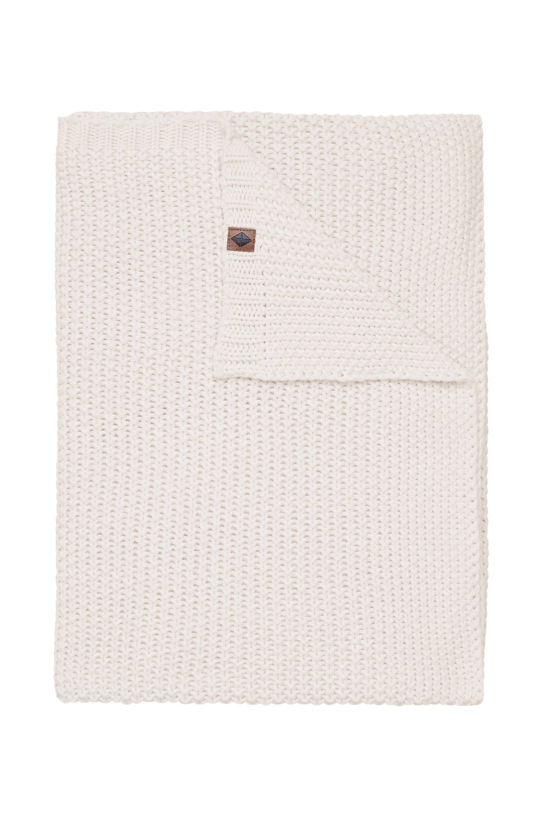 Kyte Baby Chunky Knit Toddler Blanket in Oat