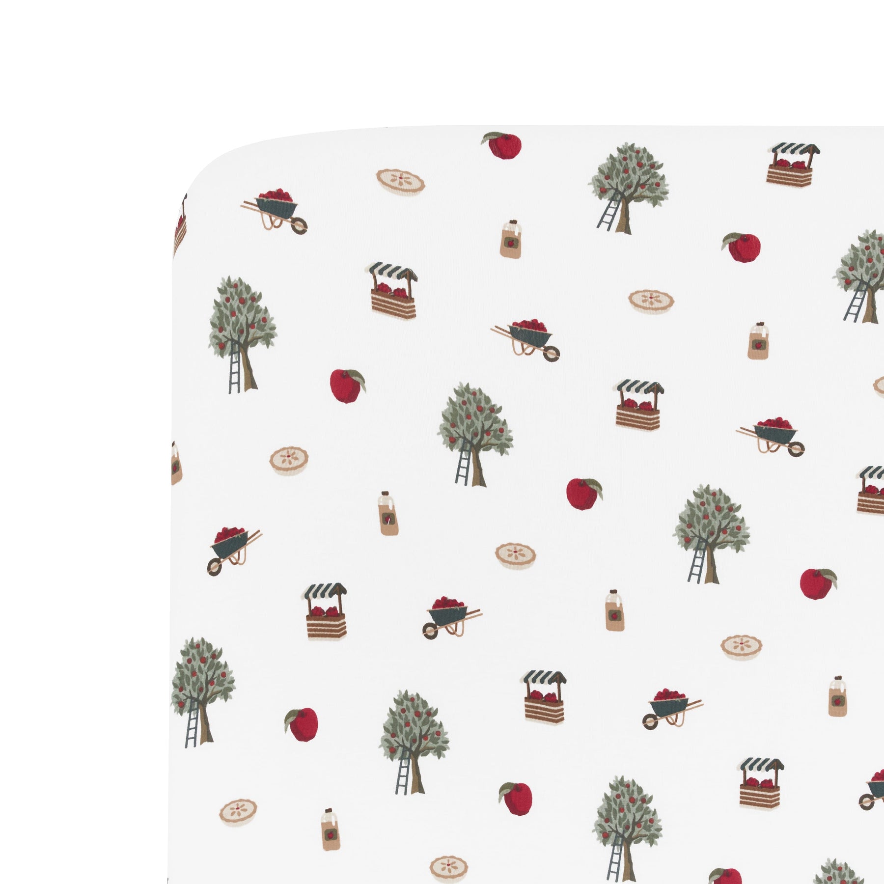 Kyte Baby Crib Sheet Apple Orchard / Crib Sheet Crib Sheet in Apple Orchard