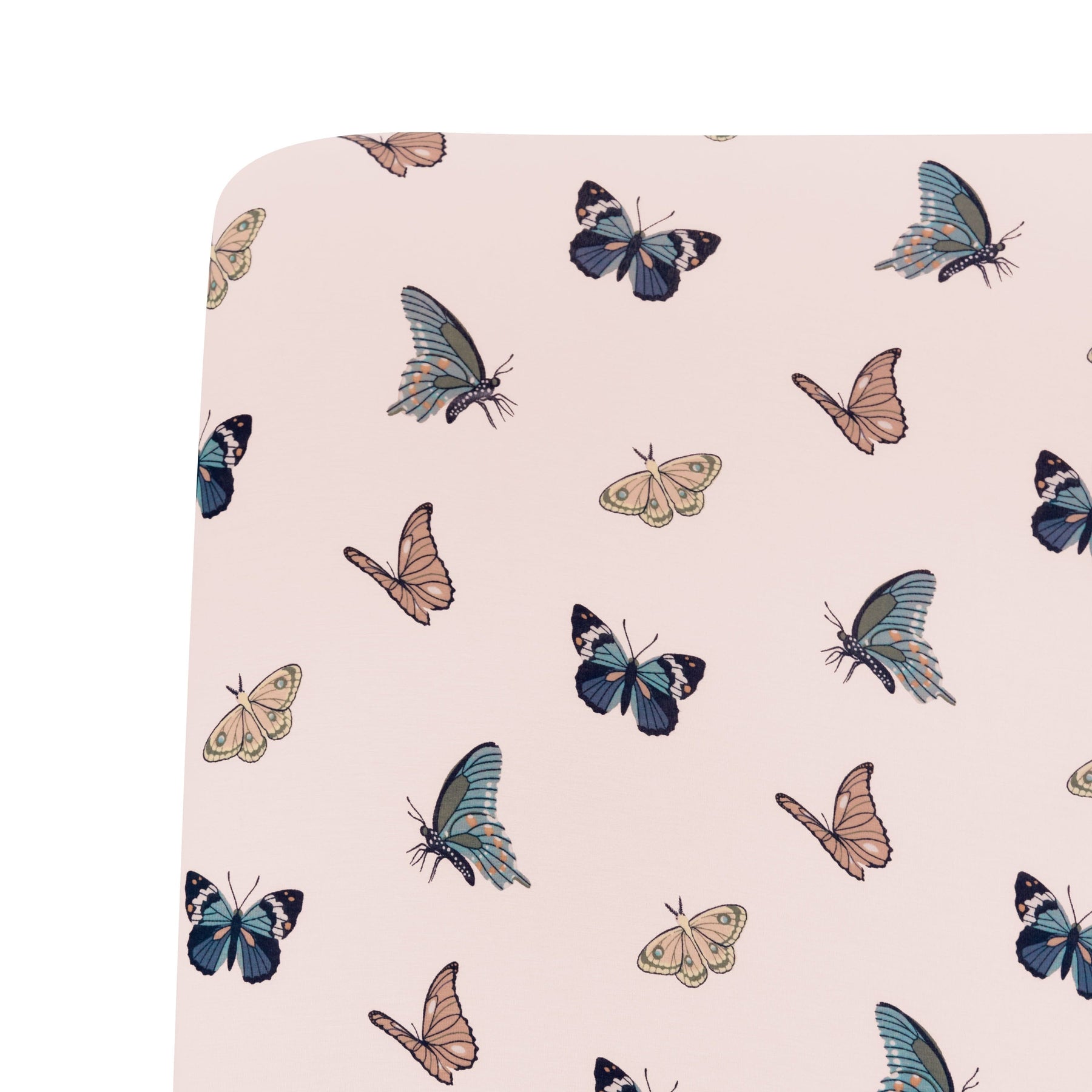 Kyte Baby Crib Sheet Blush Butterfly Crib Sheet in Blush Butterfly