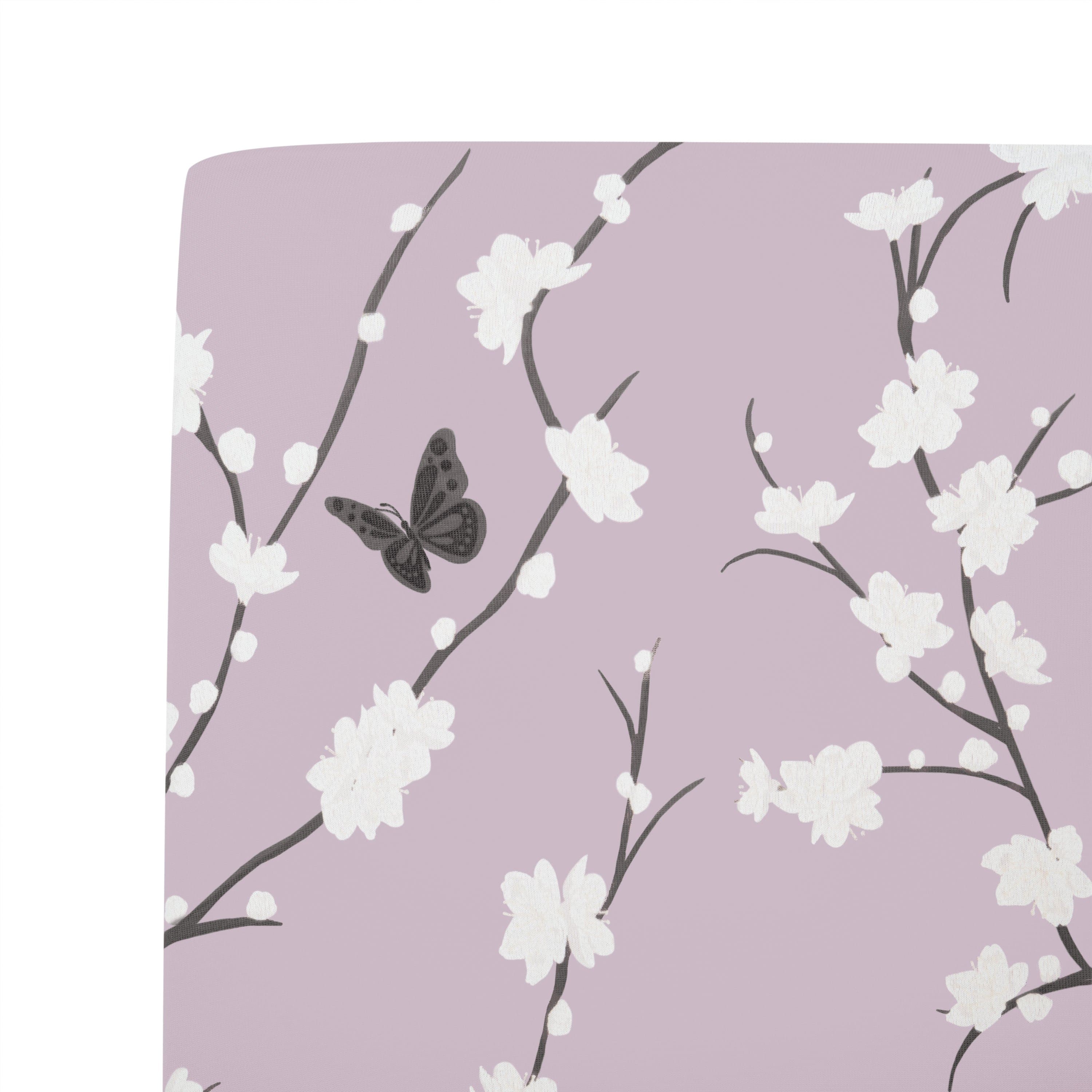 Kyte Baby Crib Sheet Cherry Blossom / Crib Sheet Crib Sheet in Cherry Blossom