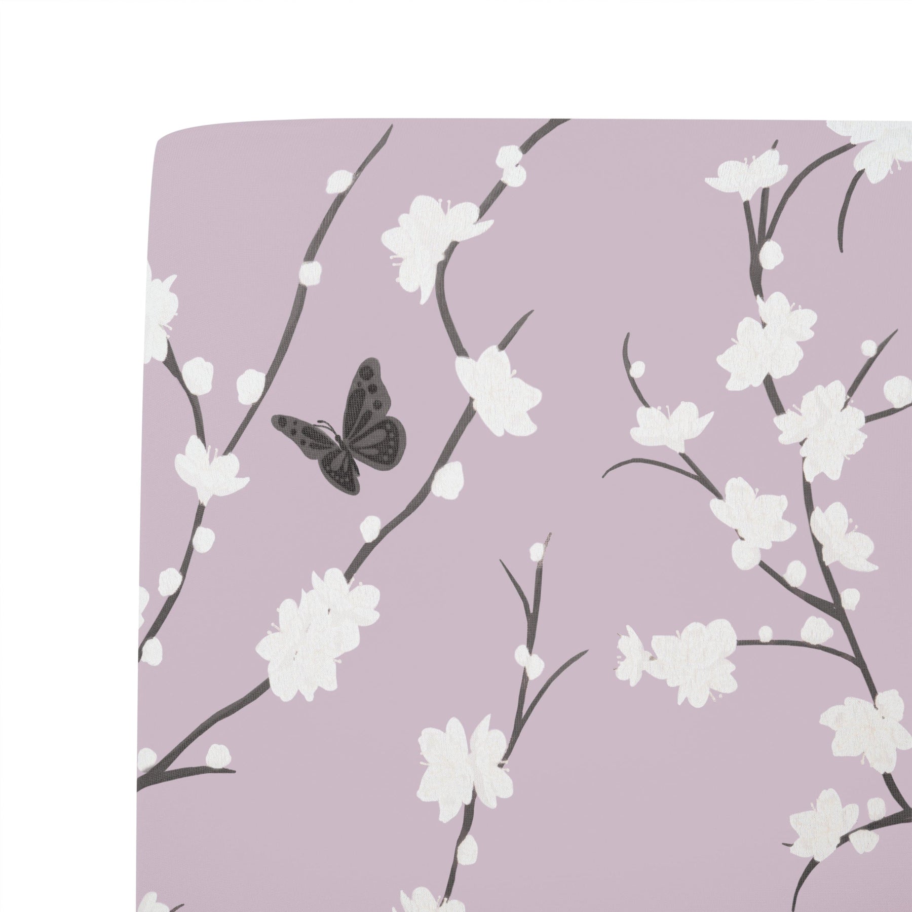 Kyte Baby bamboo Crib Sheet in Cherry Blossom