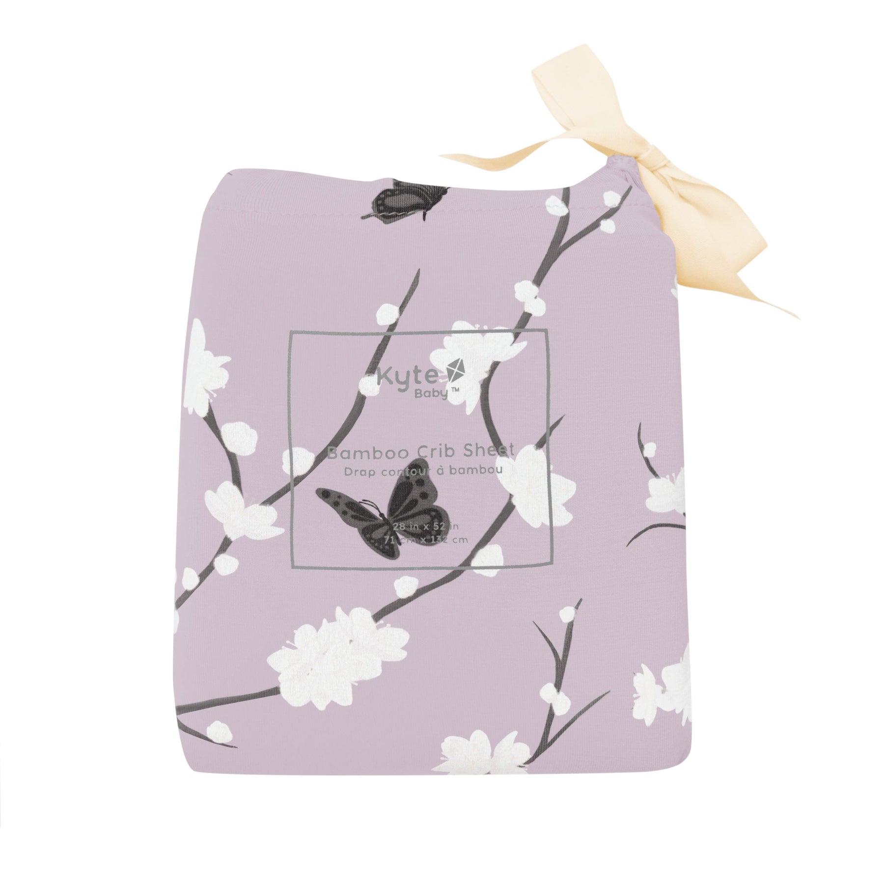 Kyte Baby Crib Sheet Cherry Blossom / Crib Sheet Crib Sheet in Cherry Blossom