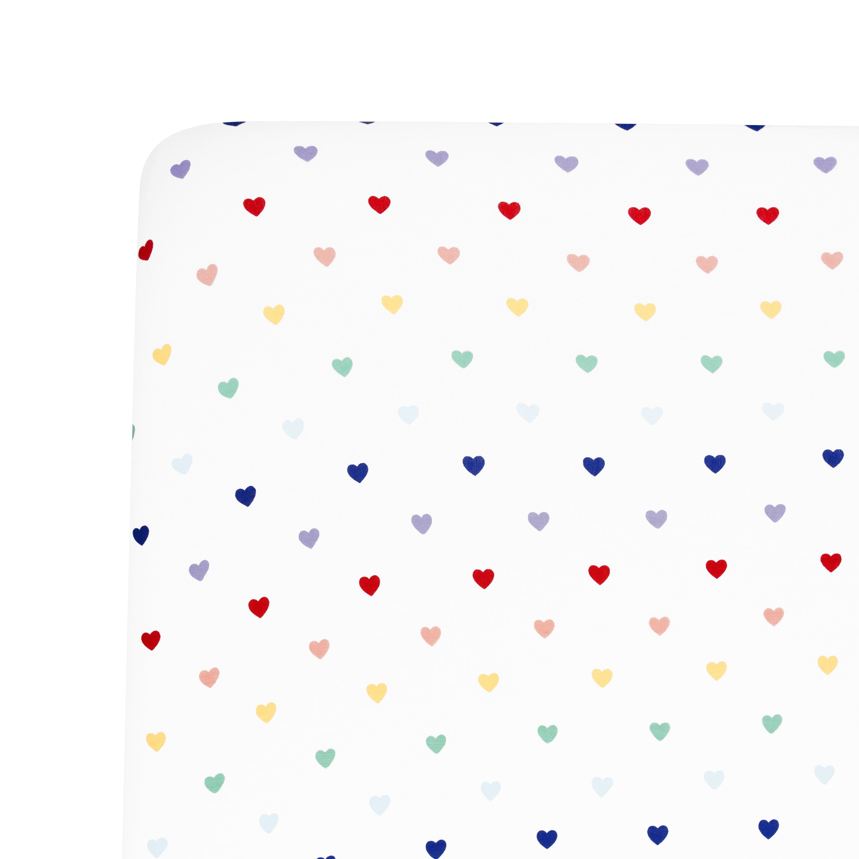 Heart discount crib sheet