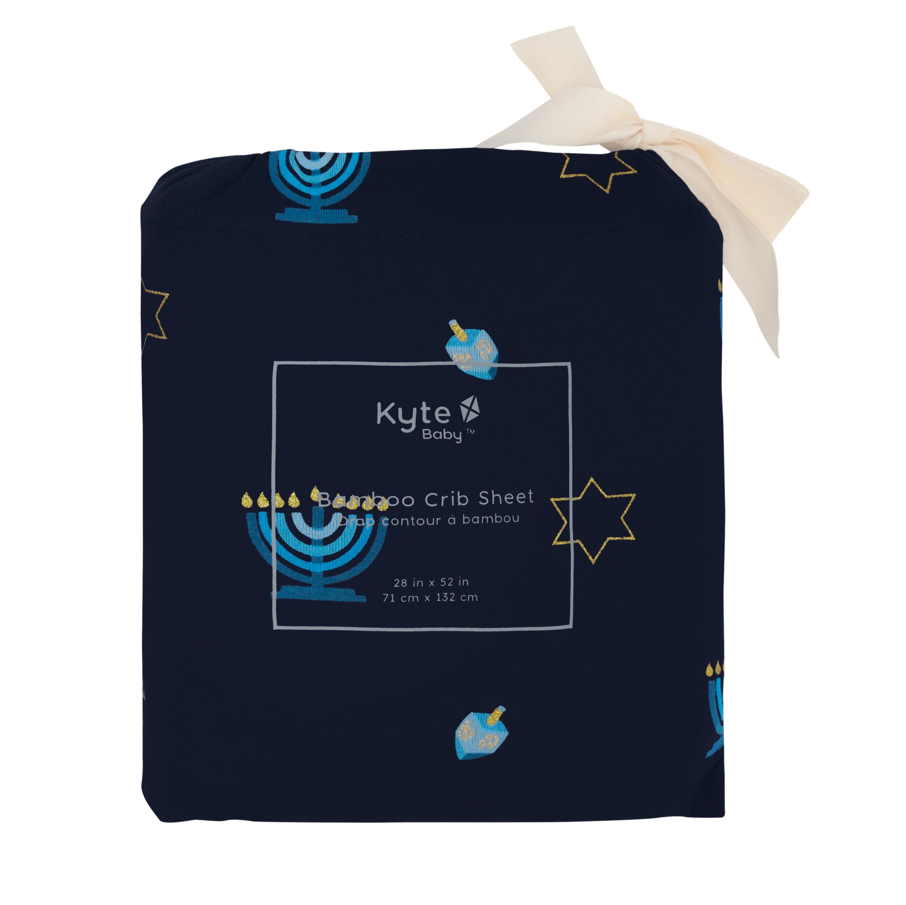 Kyte Baby Crib Sheet Crib Sheet / Hanukkah Crib Sheet in Hanukkah