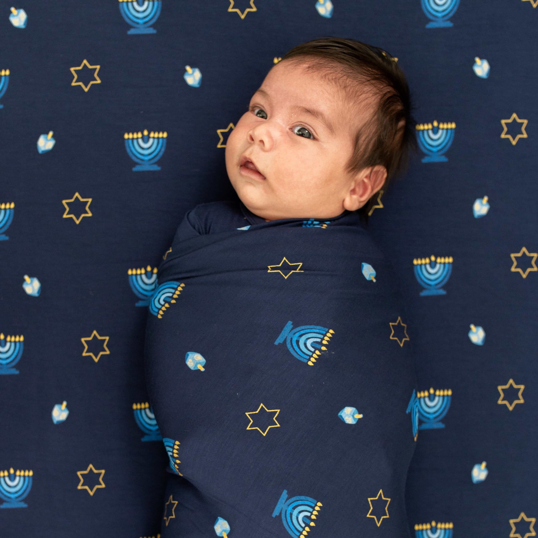 Kyte Baby Crib Sheet Crib Sheet / Hanukkah Crib Sheet in Hanukkah