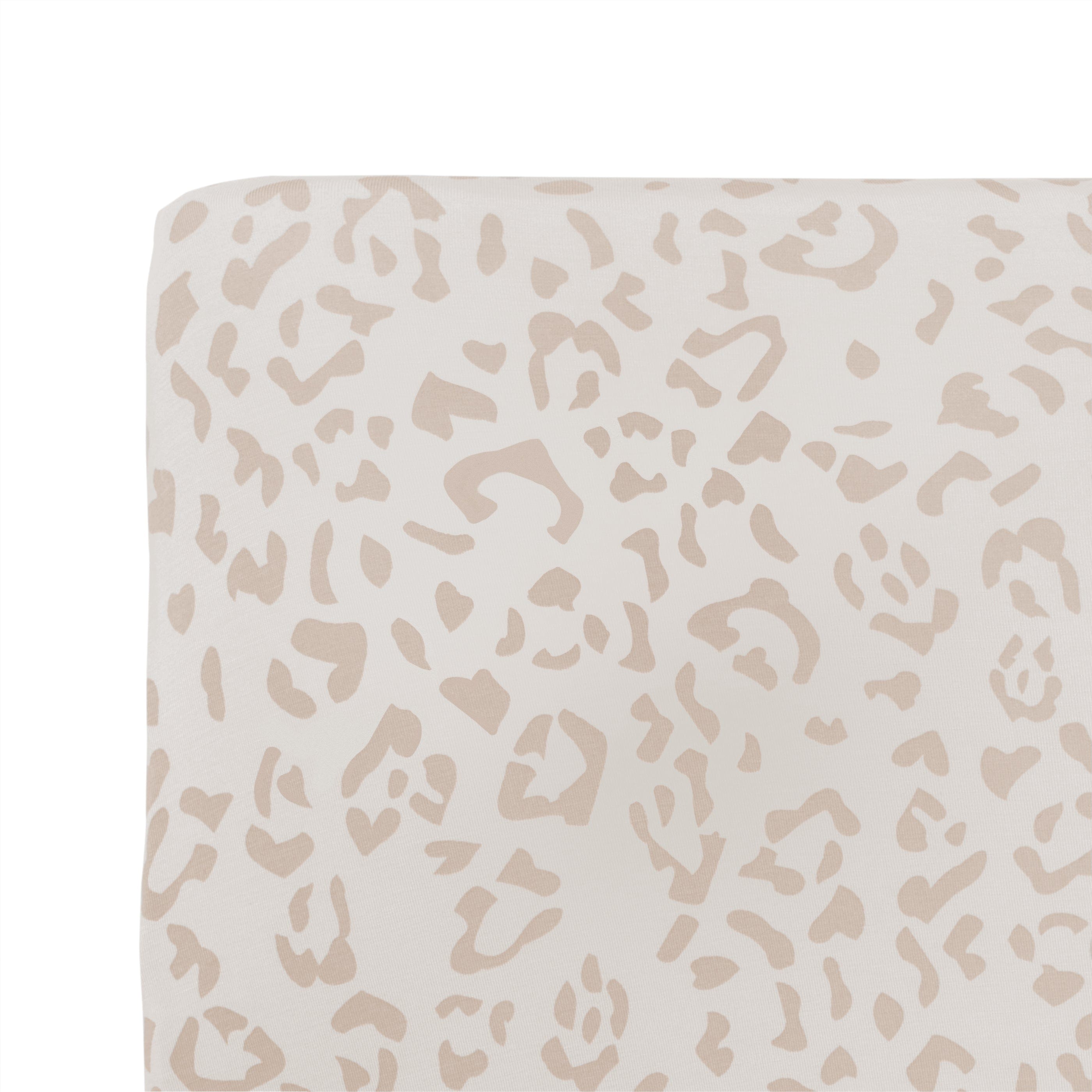 Leopard sale crib sheet