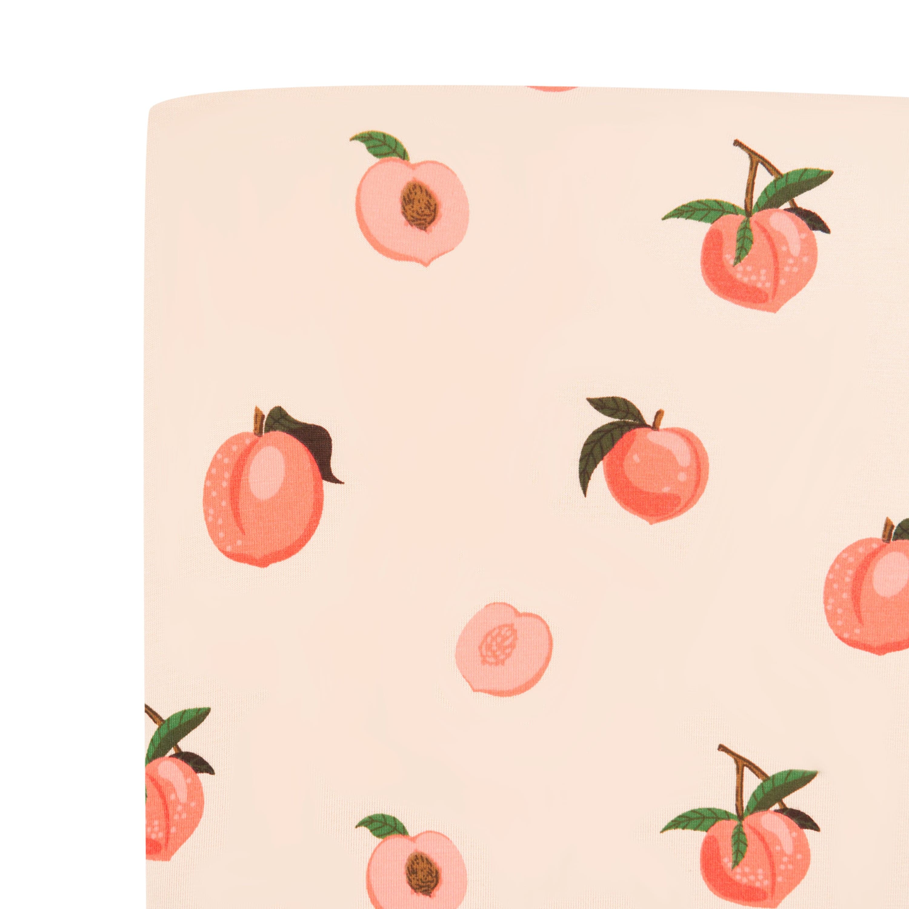 Peach store crib sheets