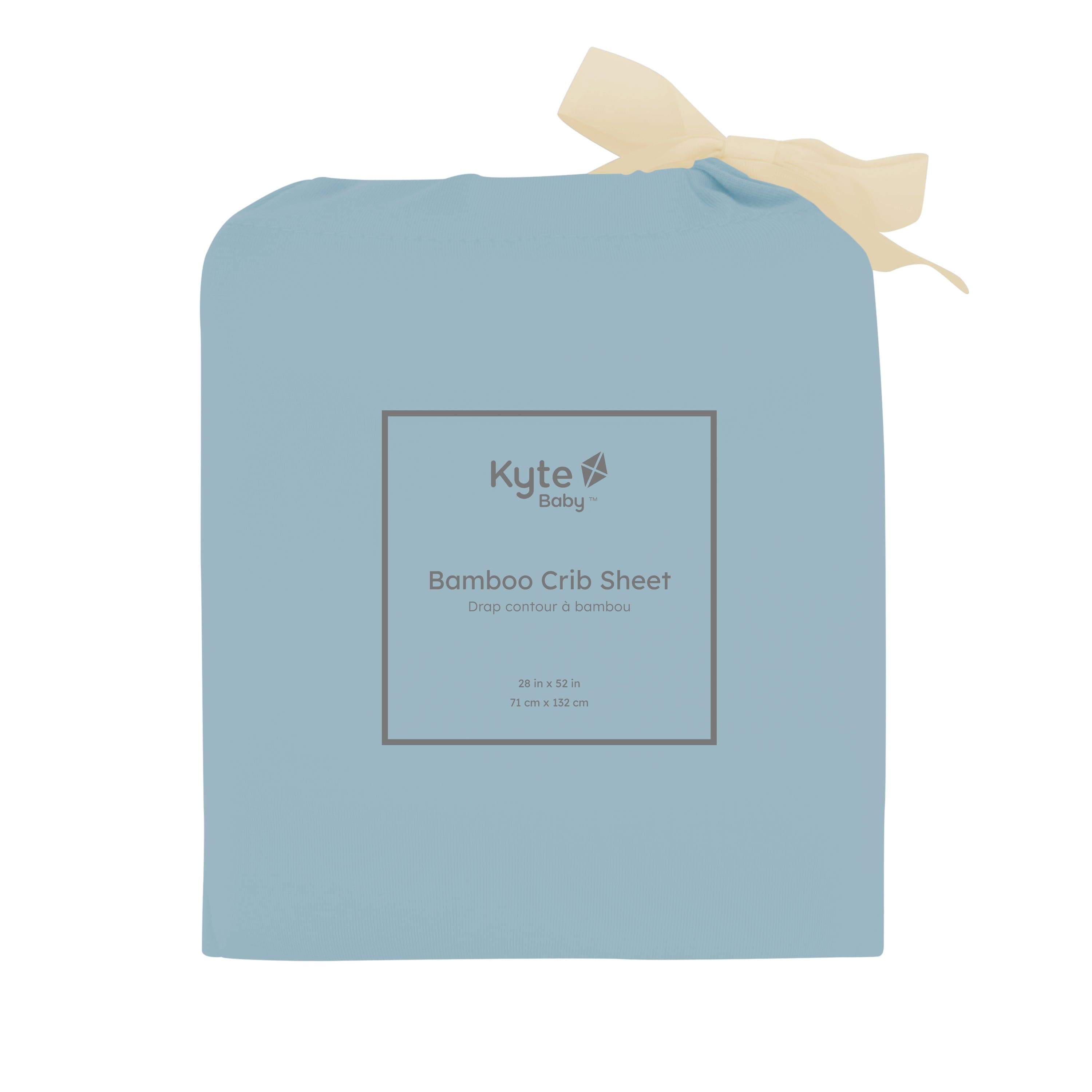 Dusty blue crib outlet sheet