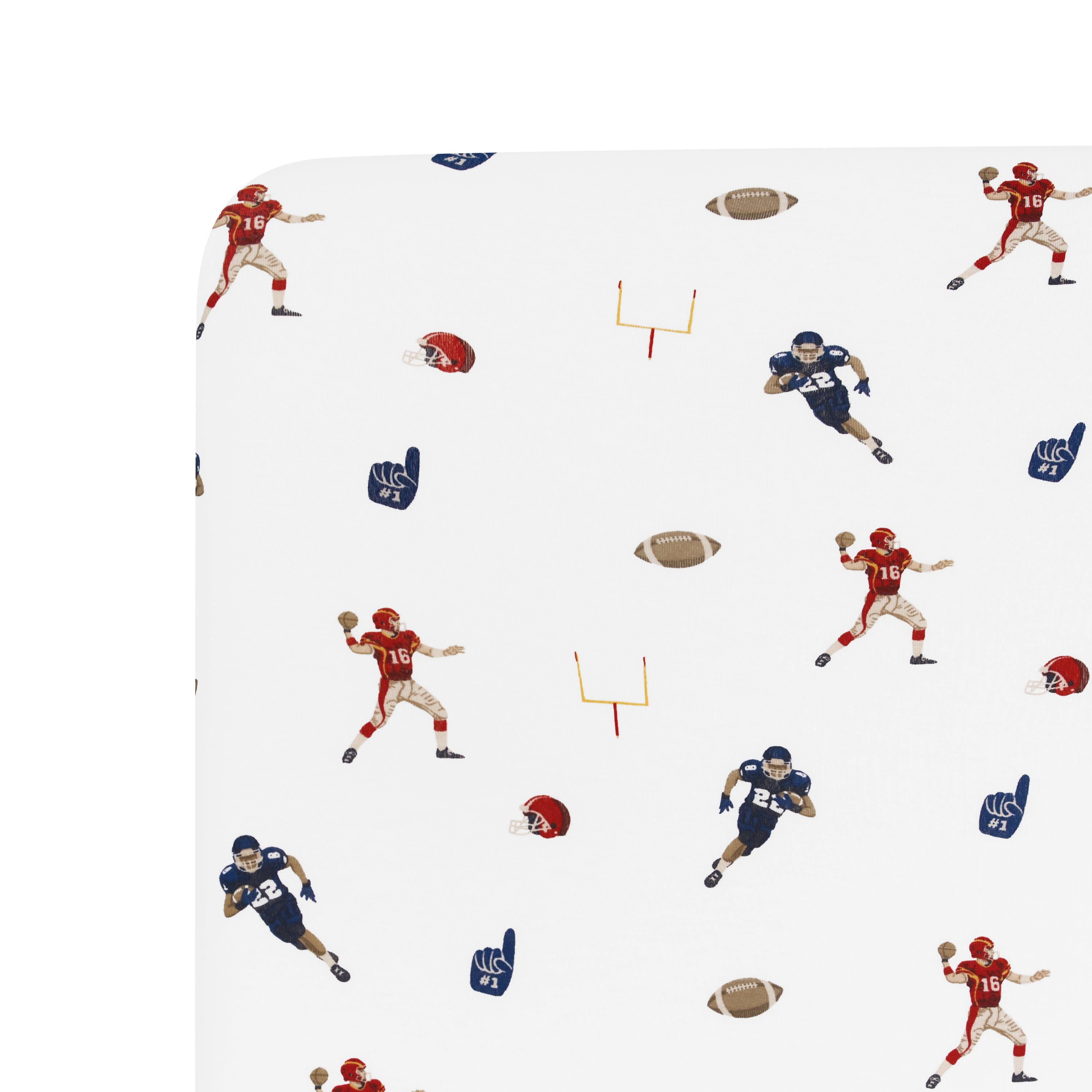 Kyte Baby Crib Sheet Football / Crib Sheet Crib Sheet in Football