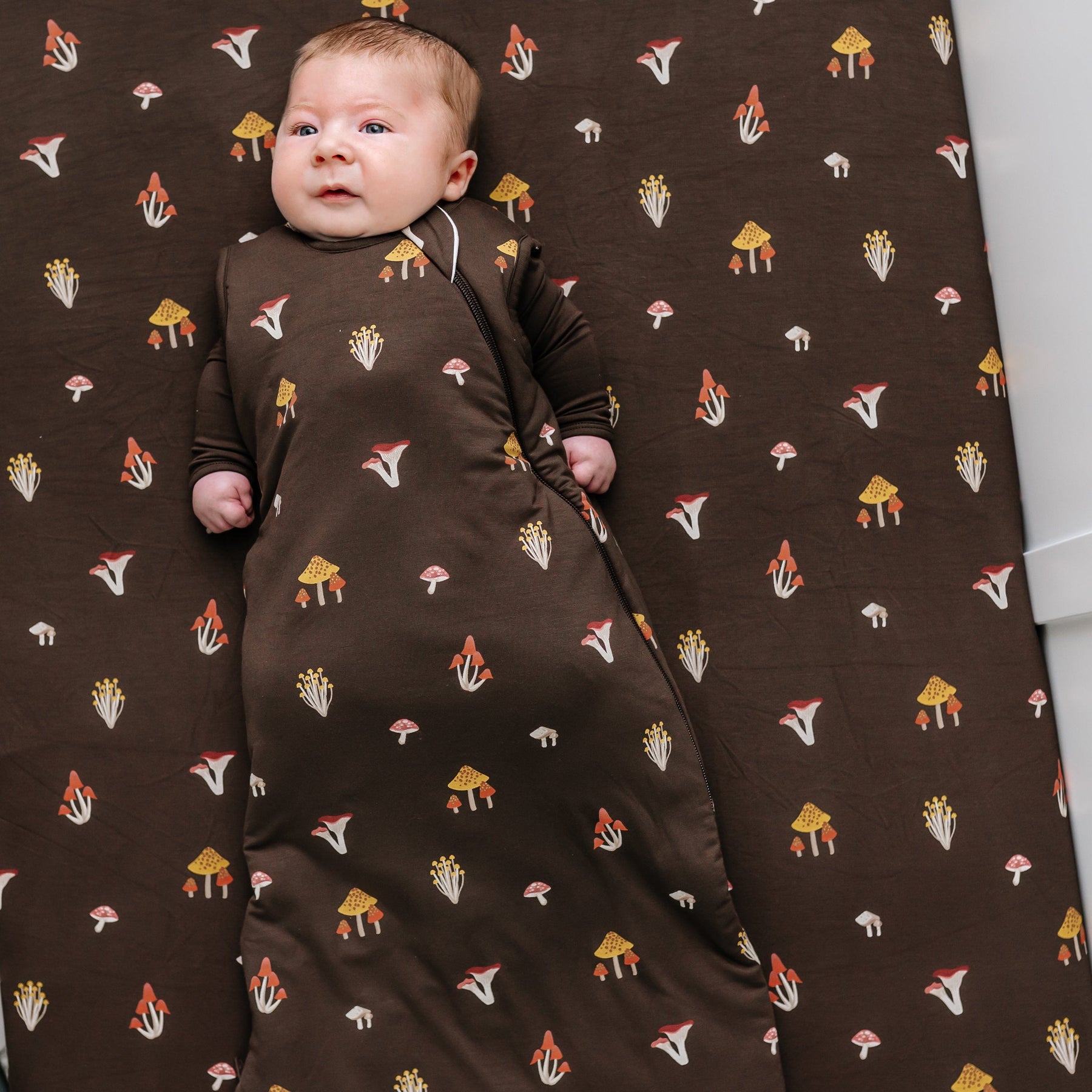 Kyte Baby Crib Sheet Fungi / Crib Sheet Crib Sheet in Fungi