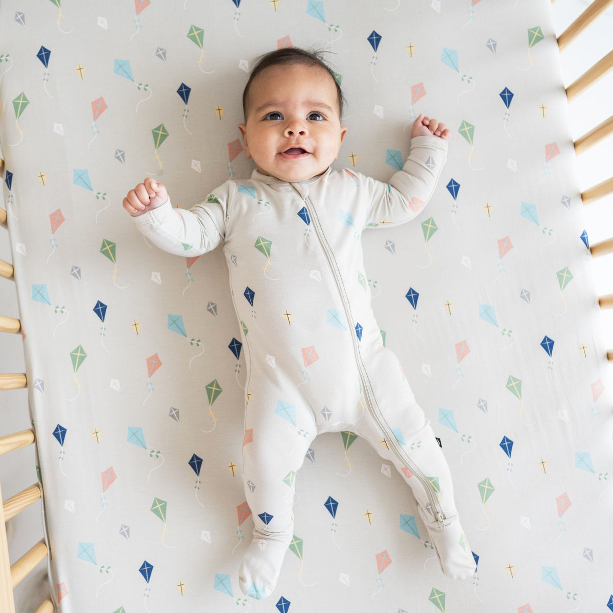 Kyte Baby Crib Sheet Kite / Crib Sheet Crib Sheet in Kite