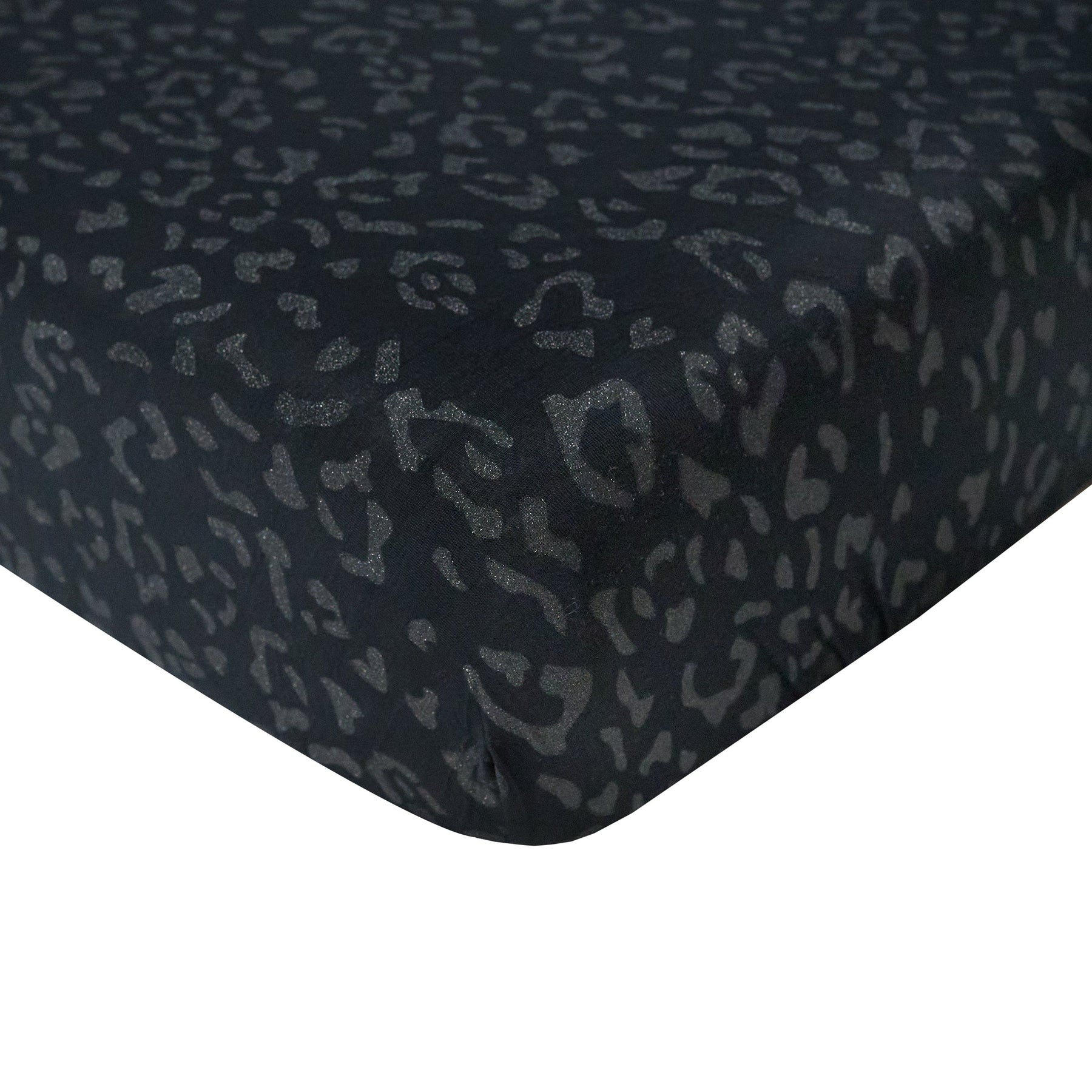 Kyte Baby Crib Sheet Midnight Leopard / Crib Sheet Crib Sheet in Midnight Leopard