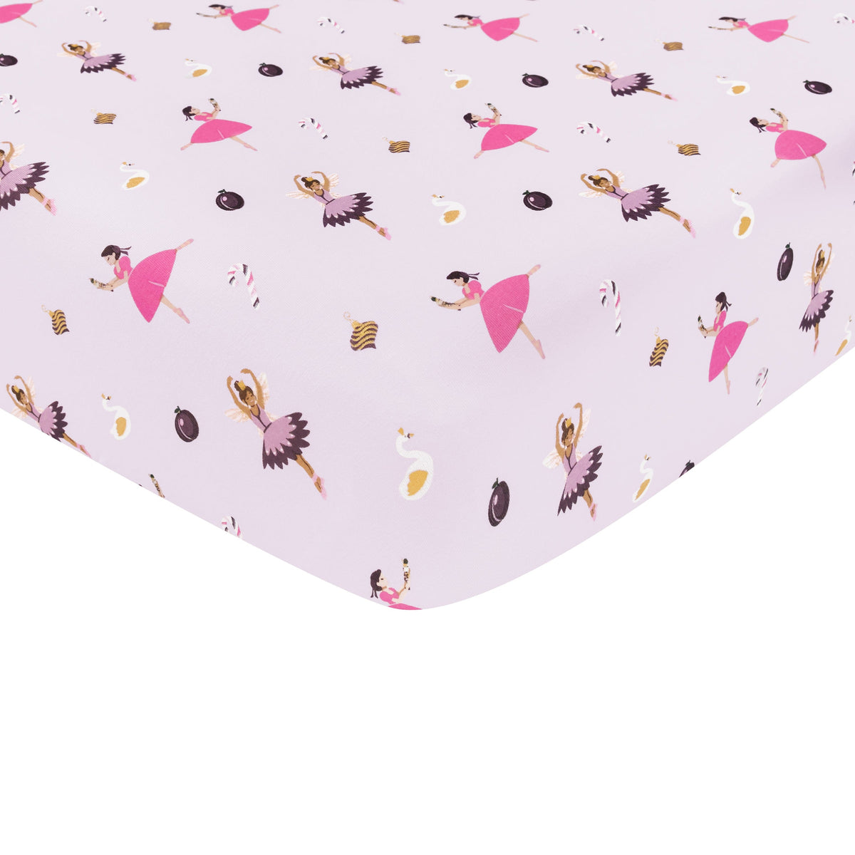 Kyte Baby Crib Sheet Sugar Plum / Crib Sheet Crib Sheet in Sugar Plum