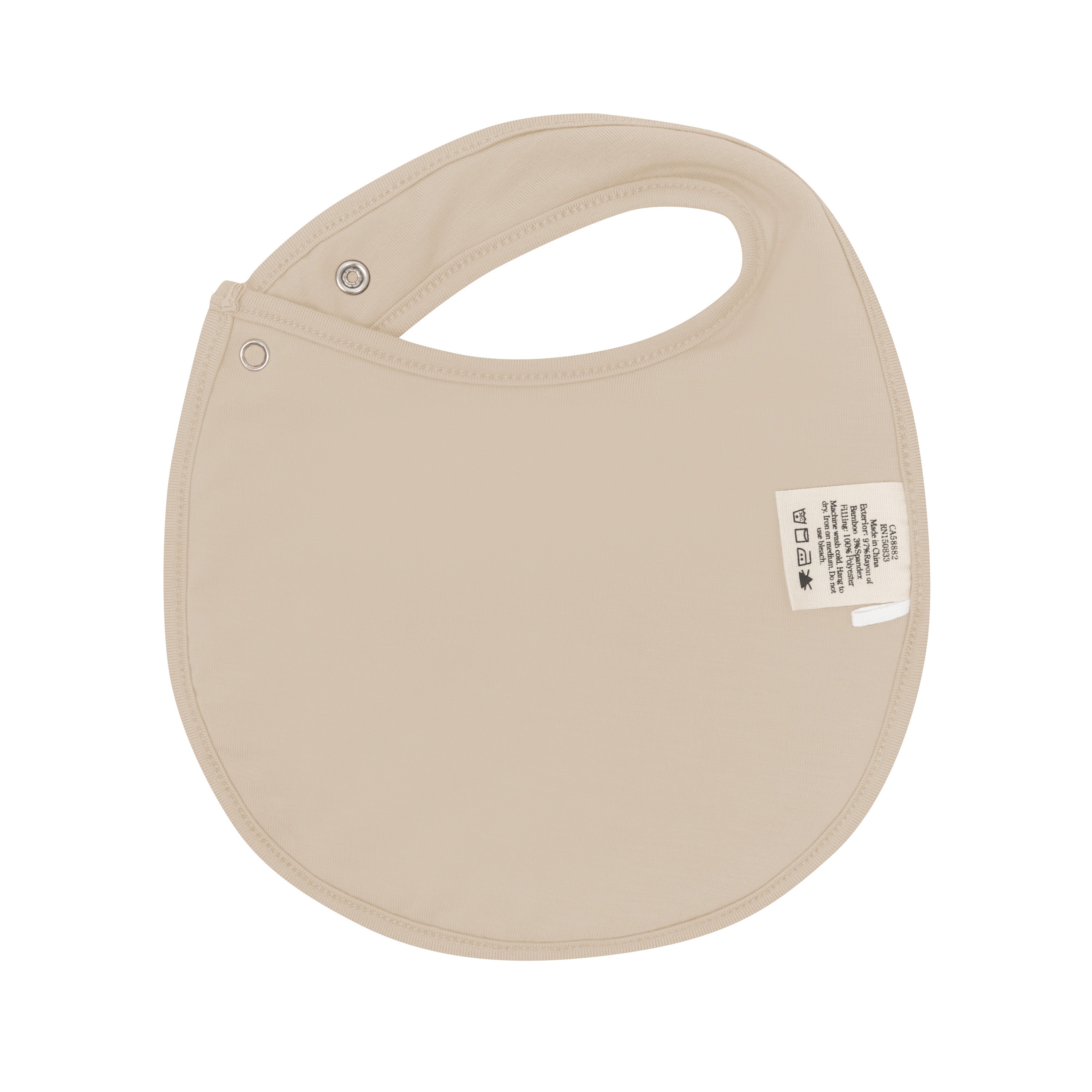 Kyte Baby Cushy Bib Almond Cushy Bib in Almond