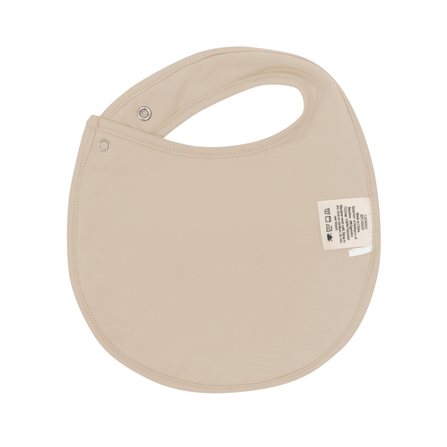 Kyte Baby Cushy Bib Almond Cushy Bib in Almond