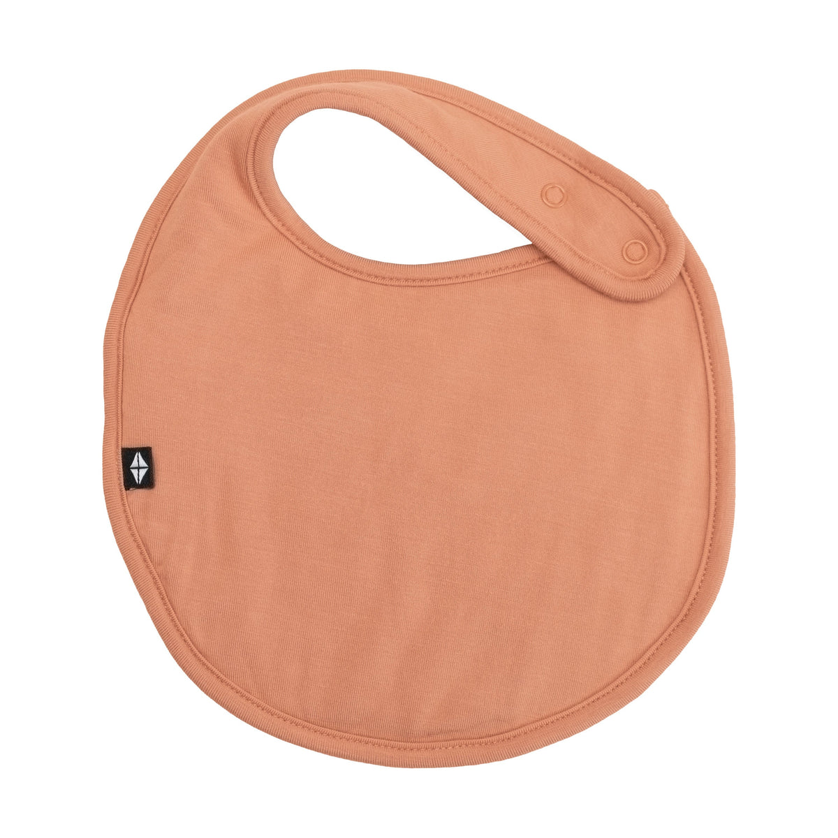 Kyte Baby Cushy Bib Apricot Cushy Bib in Apricot